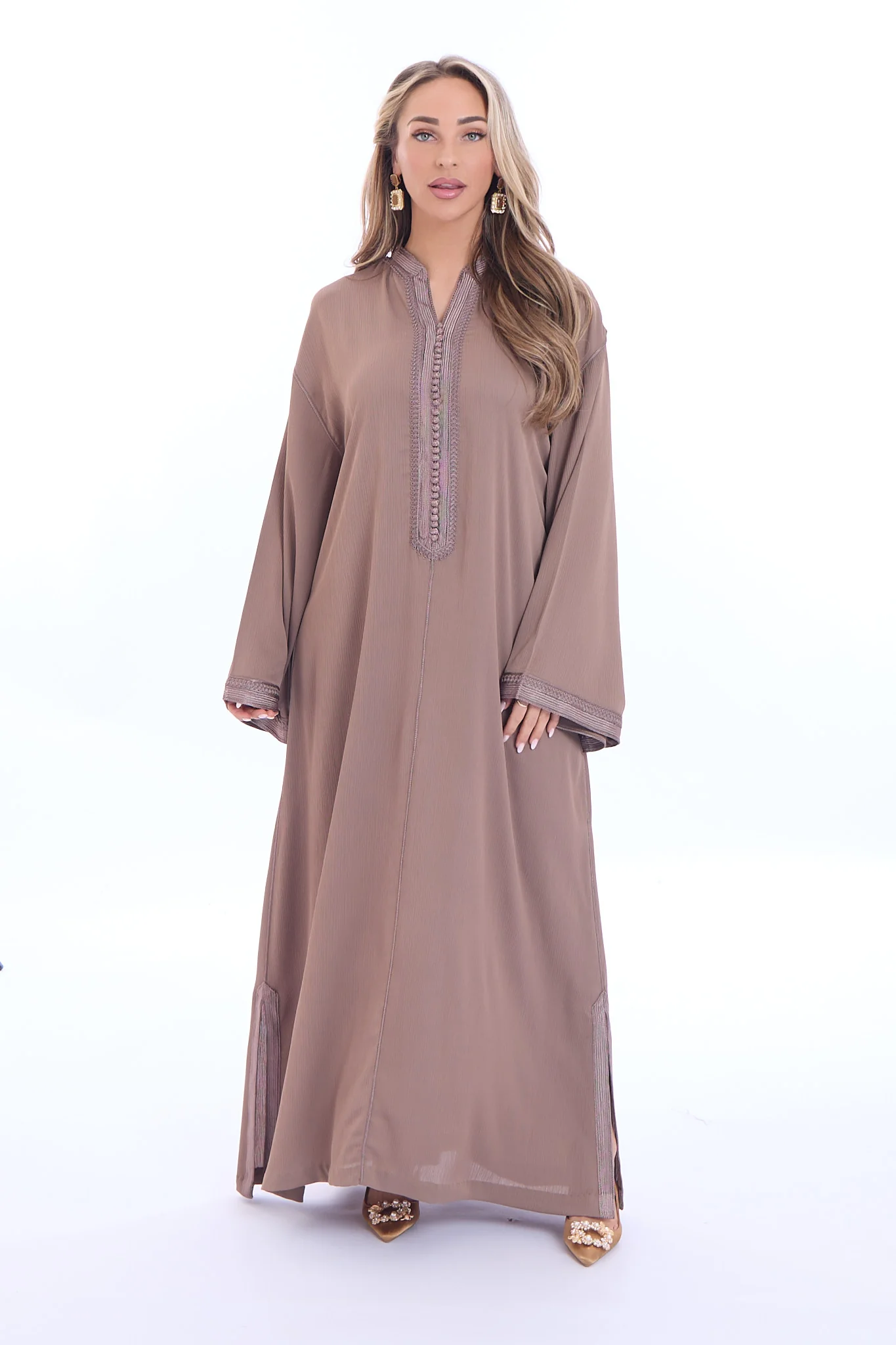 Caftan Haneen Nude - Image 2