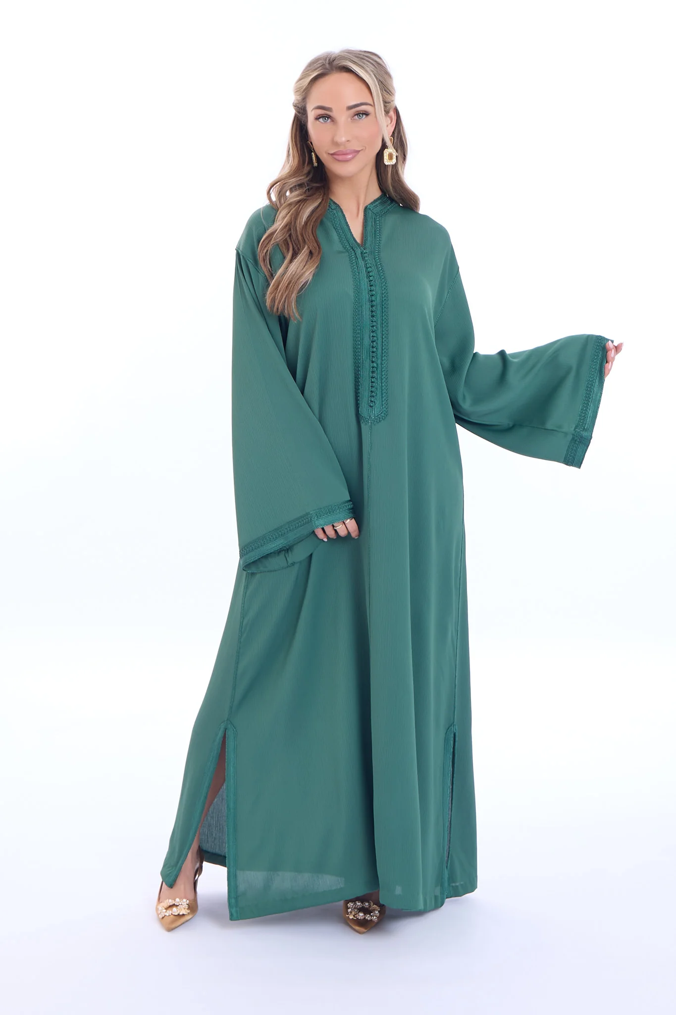 Caftan Haneen Pine Green - Image 2