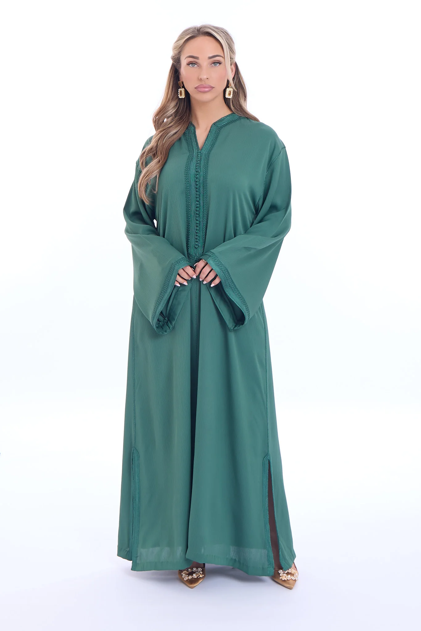 Caftan Haneen Pine Green - Image 4