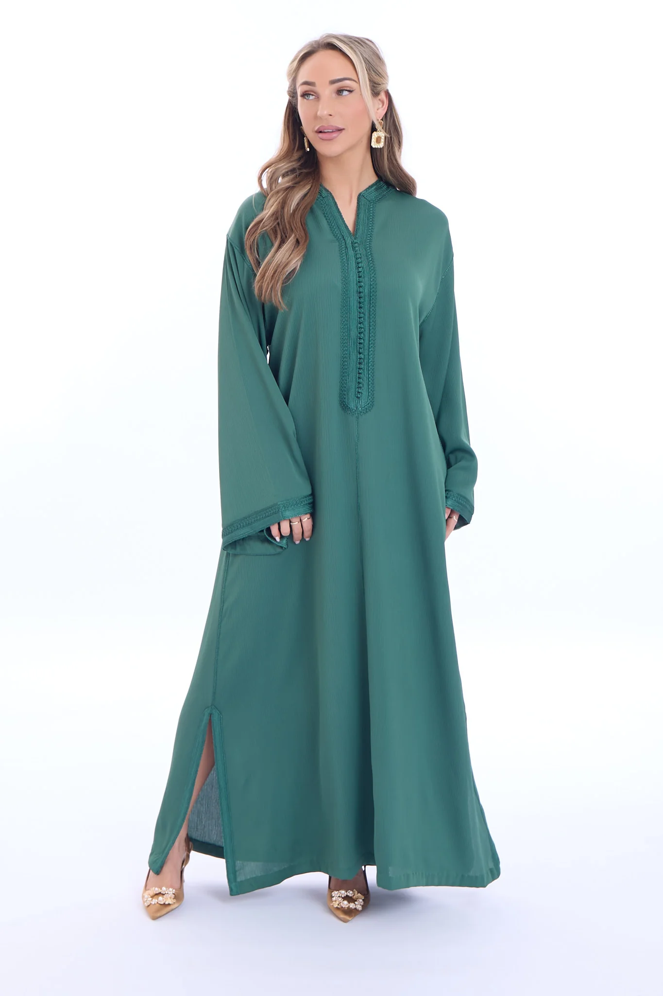 Caftan Haneen Pine Green - Image 6