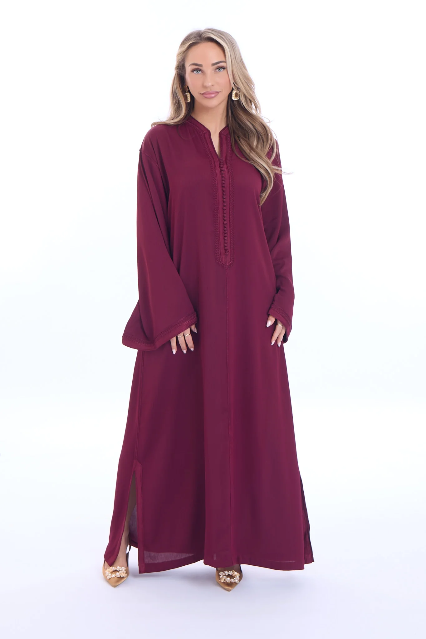 Caftan Haneen Pomegrante - Image 4
