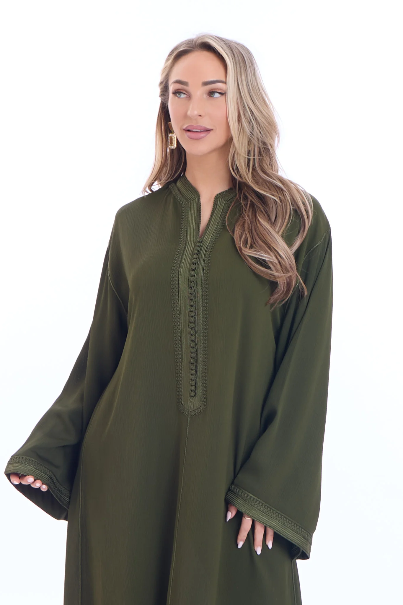 Caftan Haneen Olivegreen