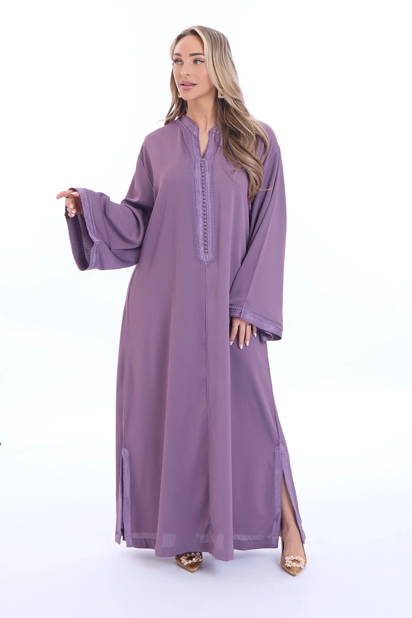 Caftan Haneen Violet - Image 3