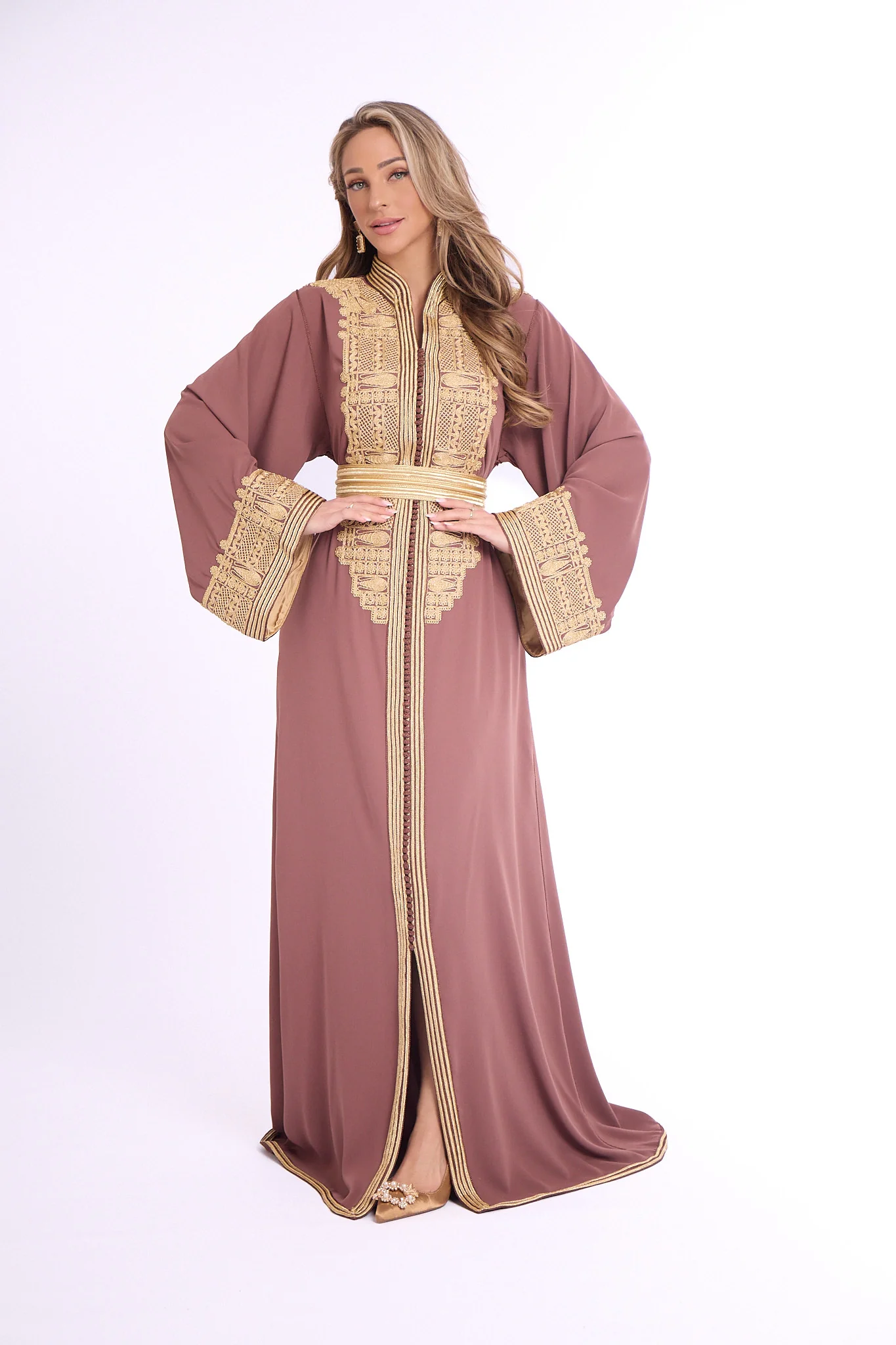 Caftan Haya Brown - Image 3