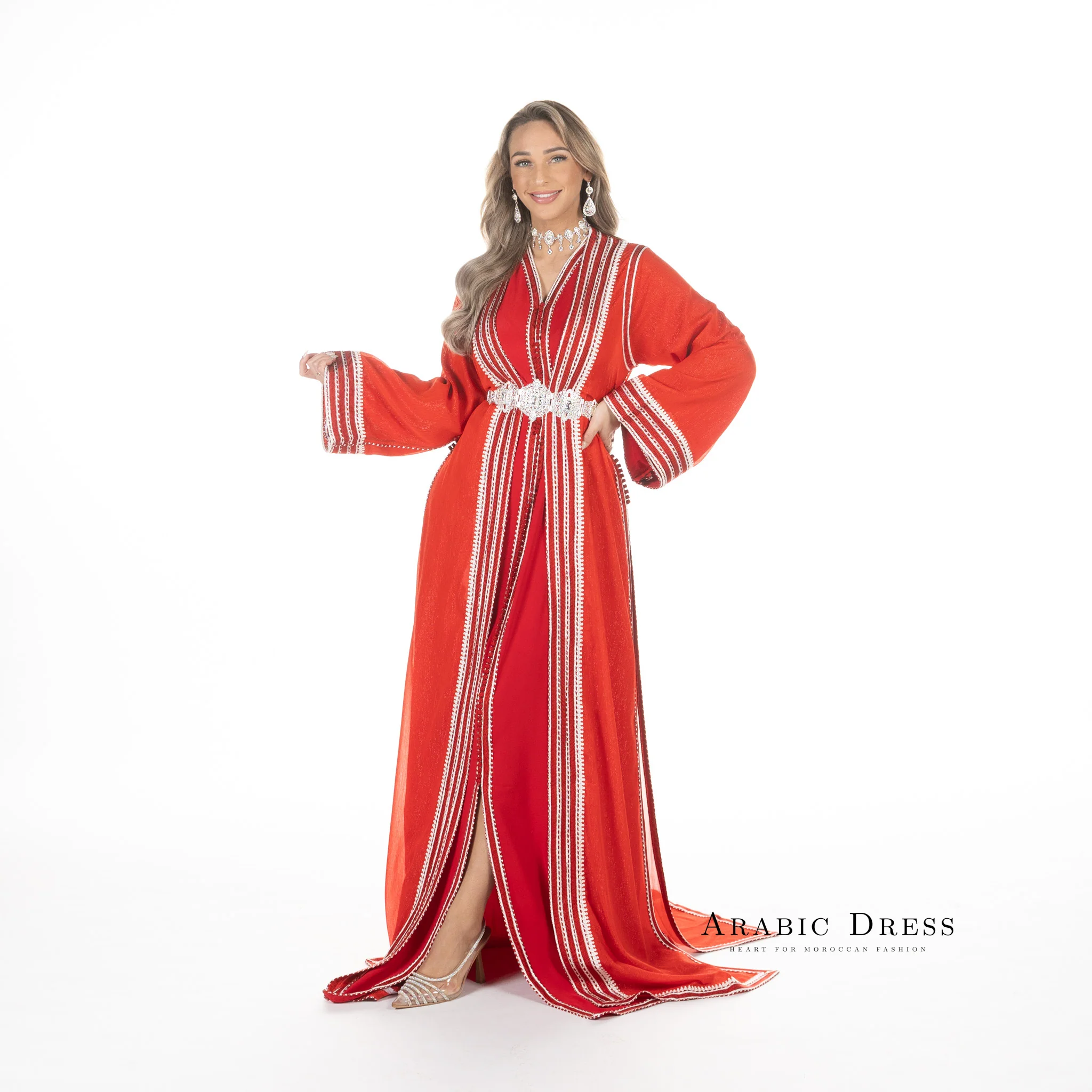 Caftan Hiba Red - Image 6