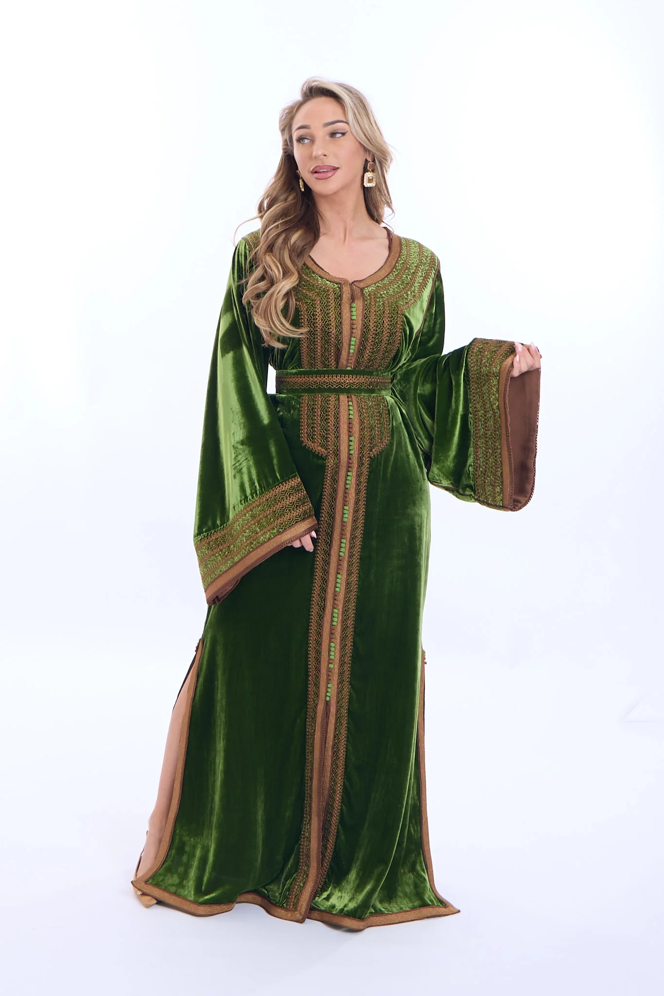 Caftan Huda Green - Image 2