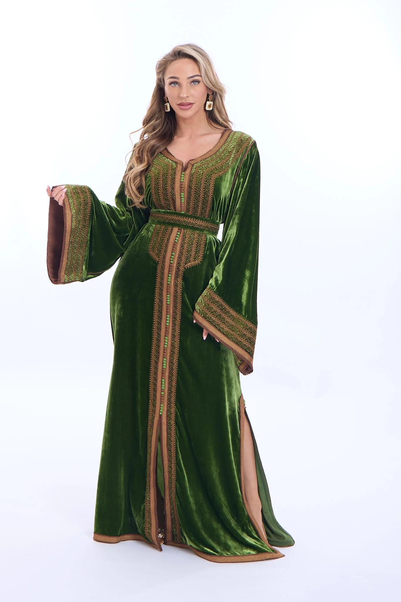 Caftan Huda Green - Image 5