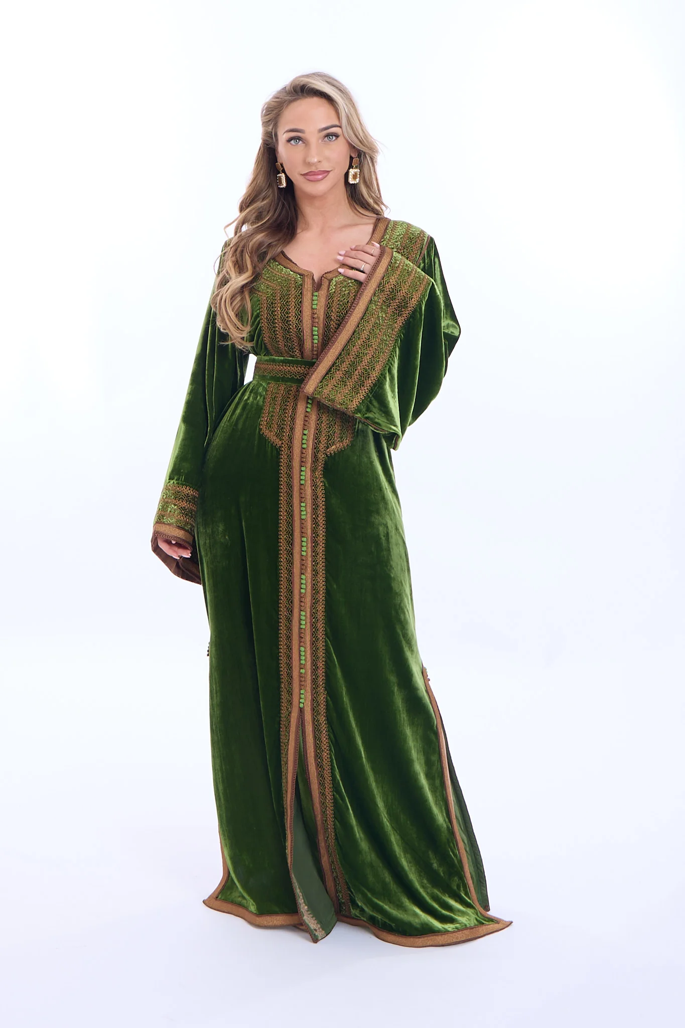 Caftan Huda Green - Image 7