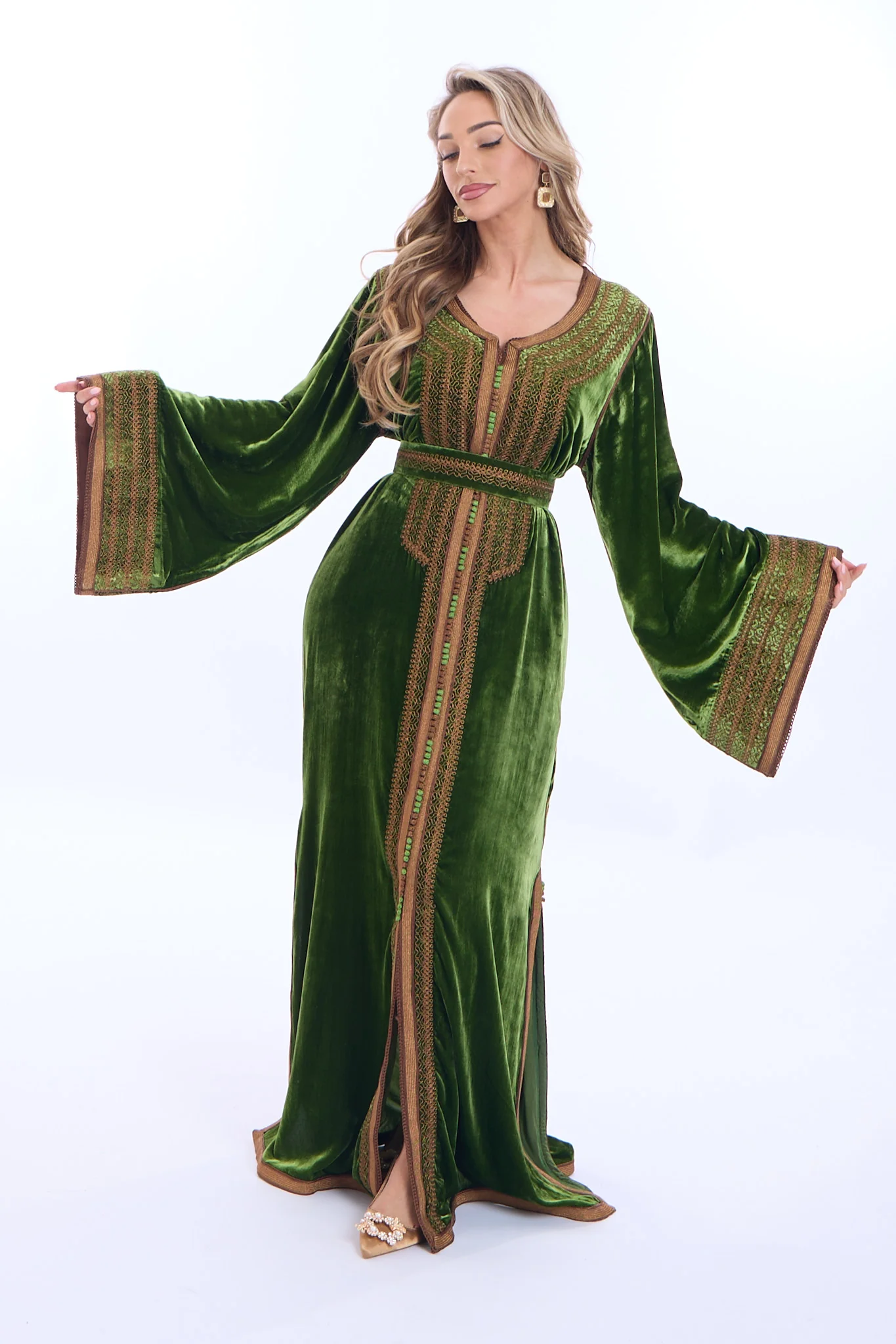 Caftan Huda Green - Image 8