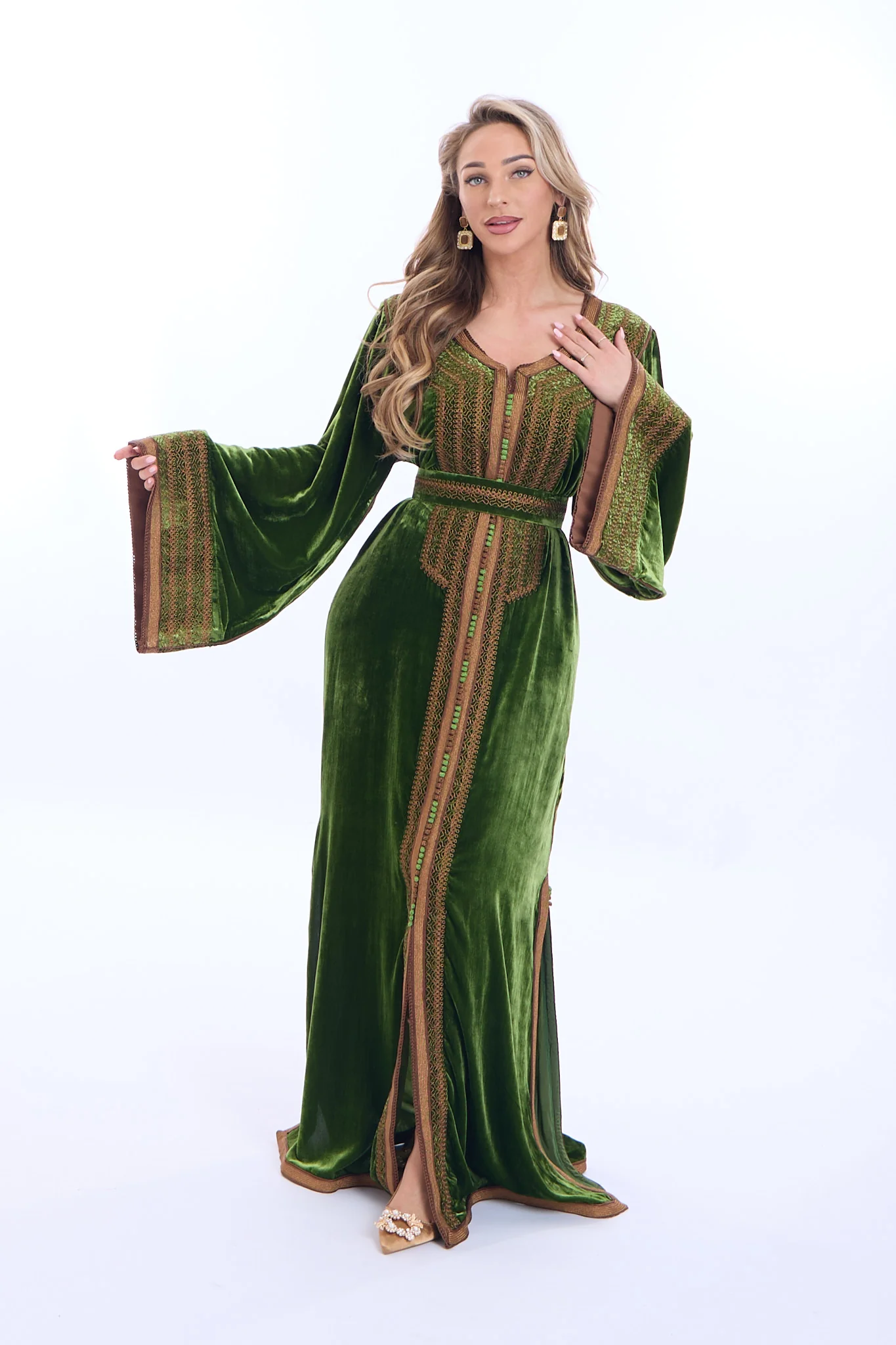 Caftan Huda Green - Image 9