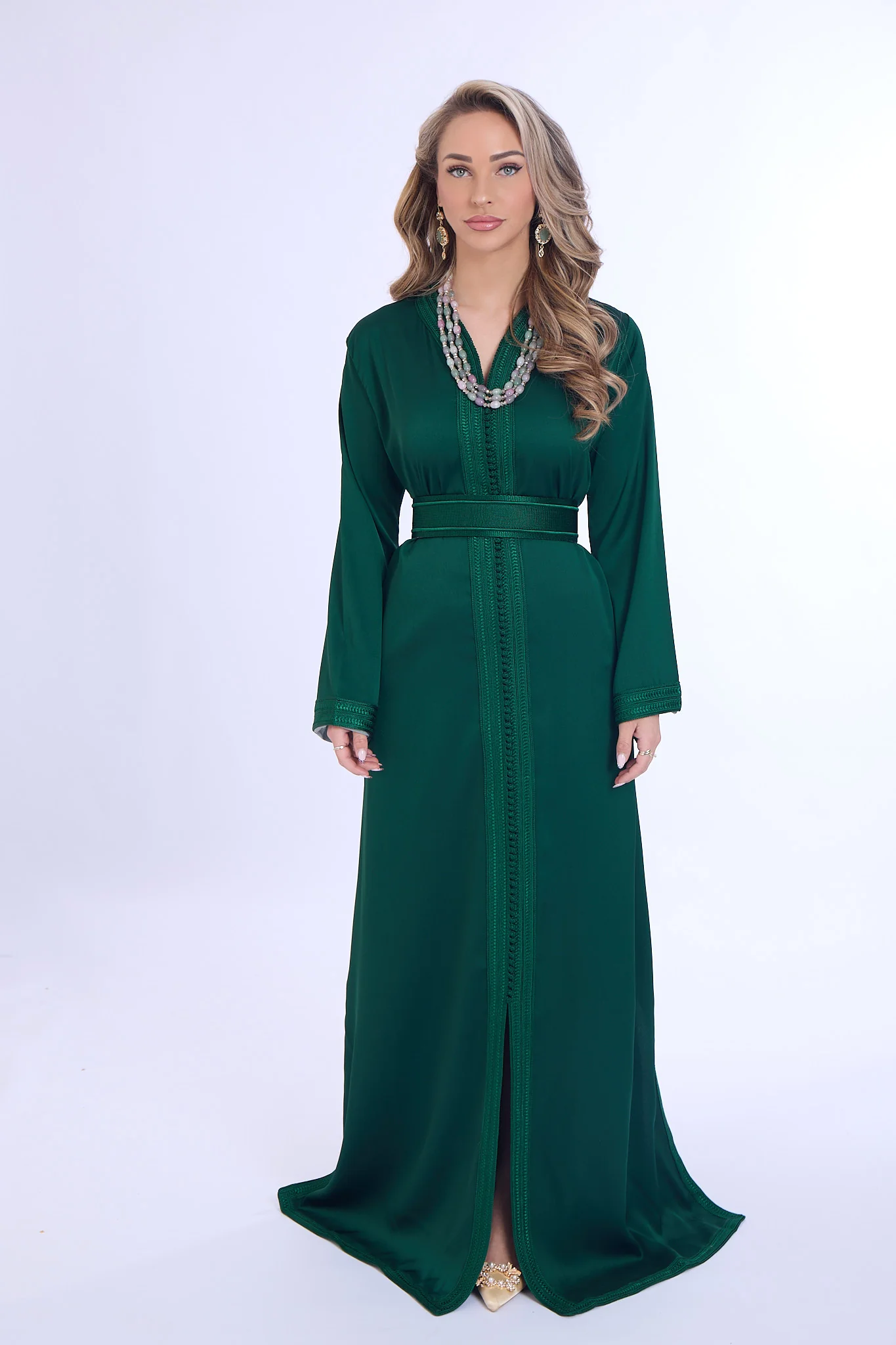 Caftan Imaan Darkgreen - Image 2
