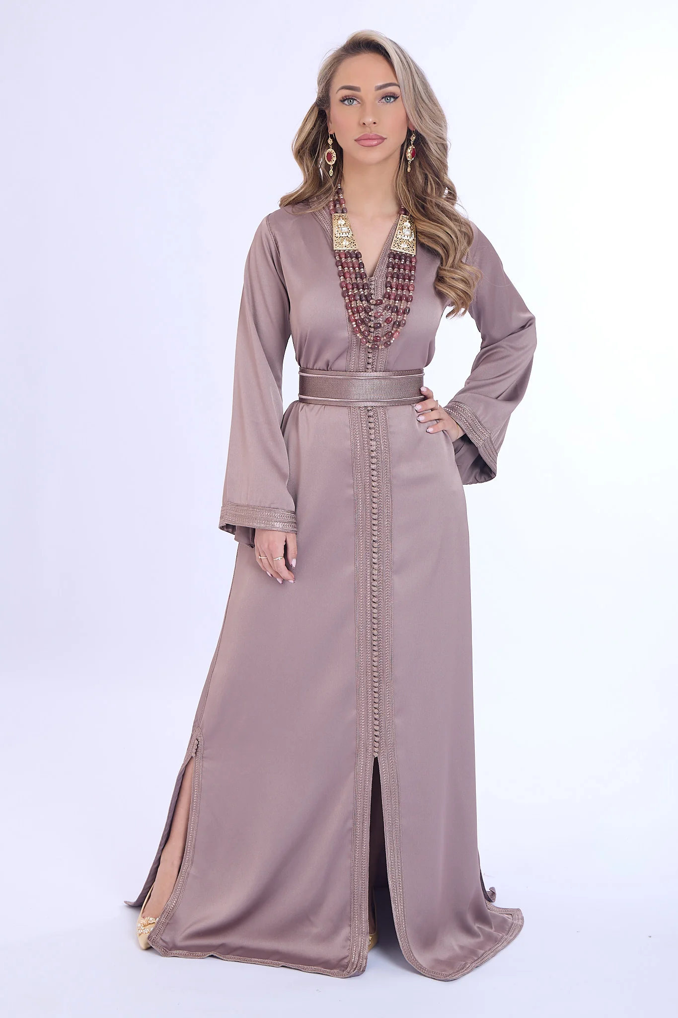 Caftan Imaan Nude - Image 3