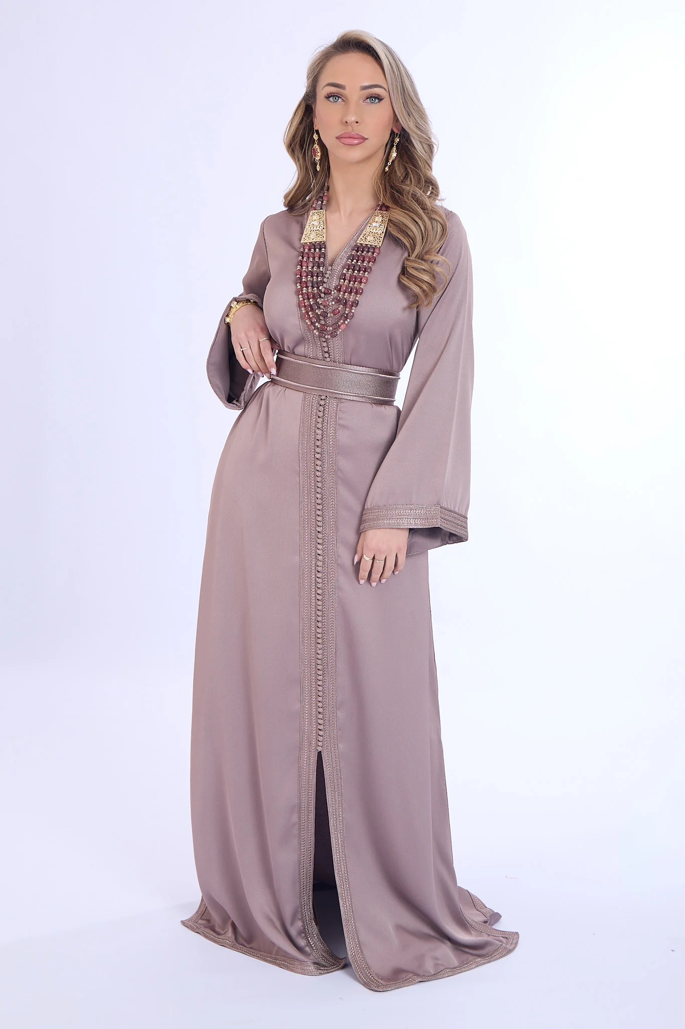 Caftan Imaan Nude - Image 4