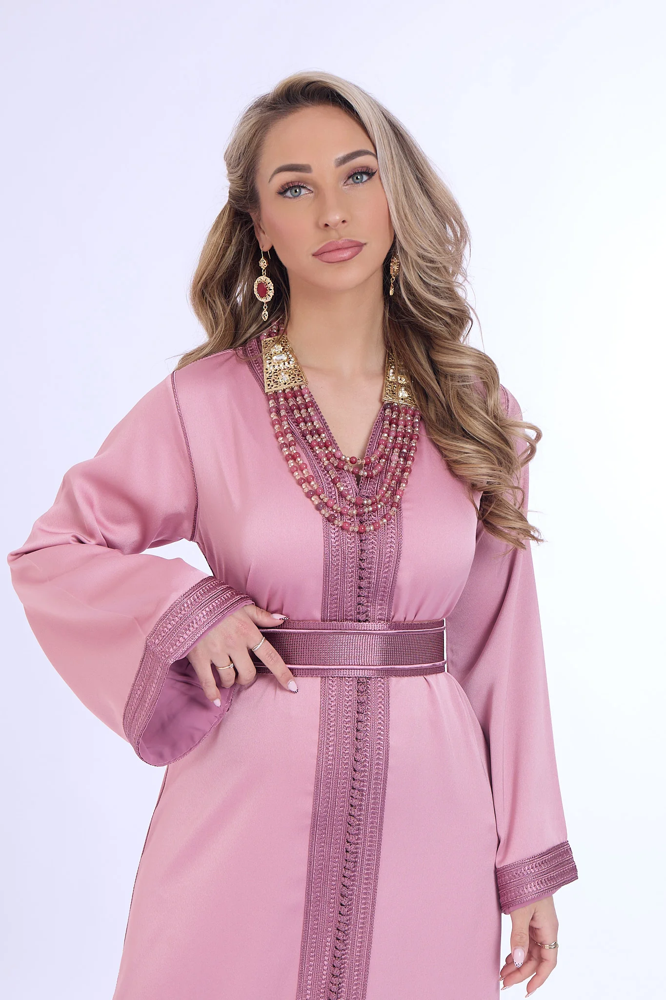Caftan Imaan Pink - Image 15