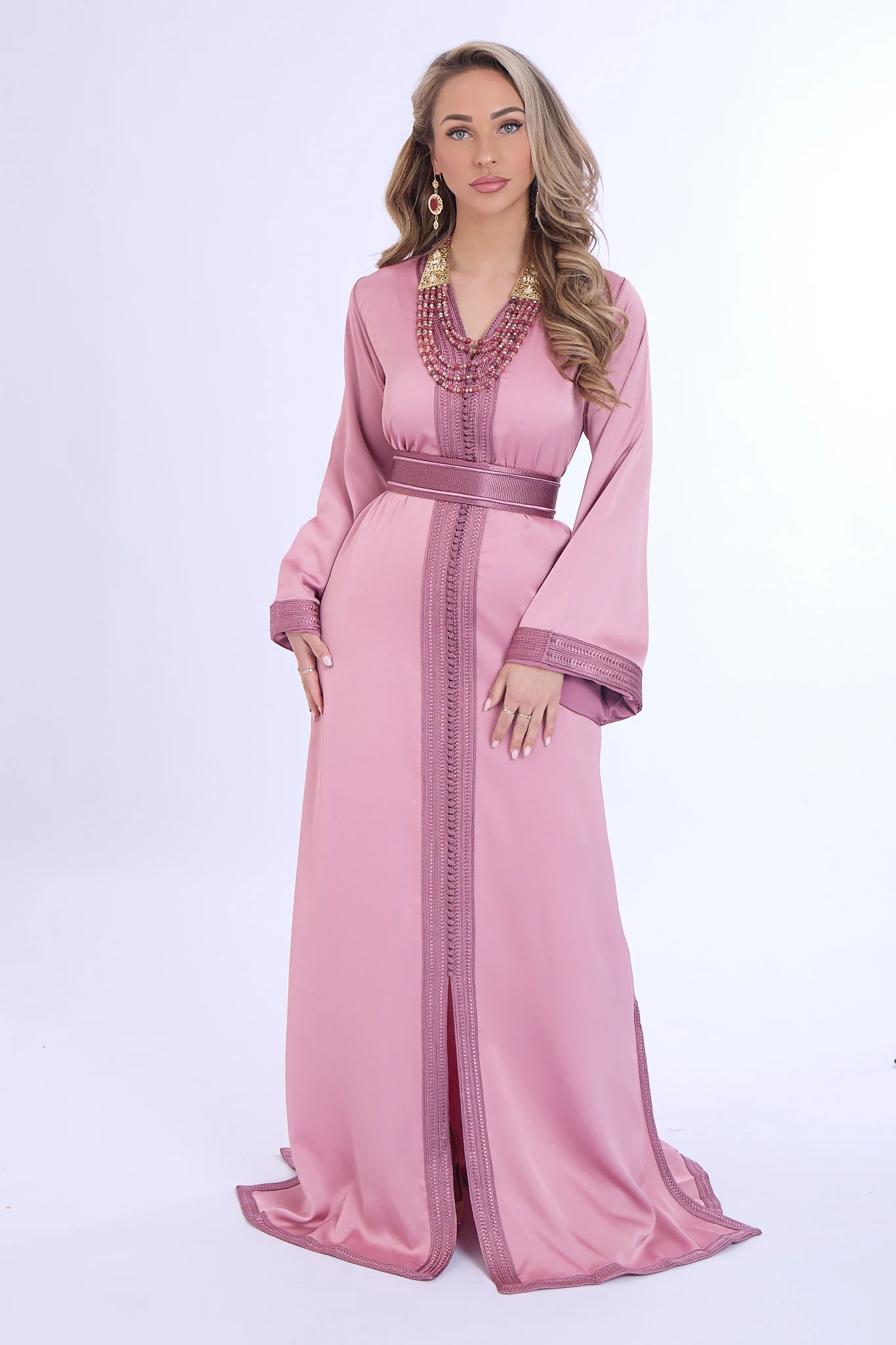 Caftan Imaan Pink - Image 4