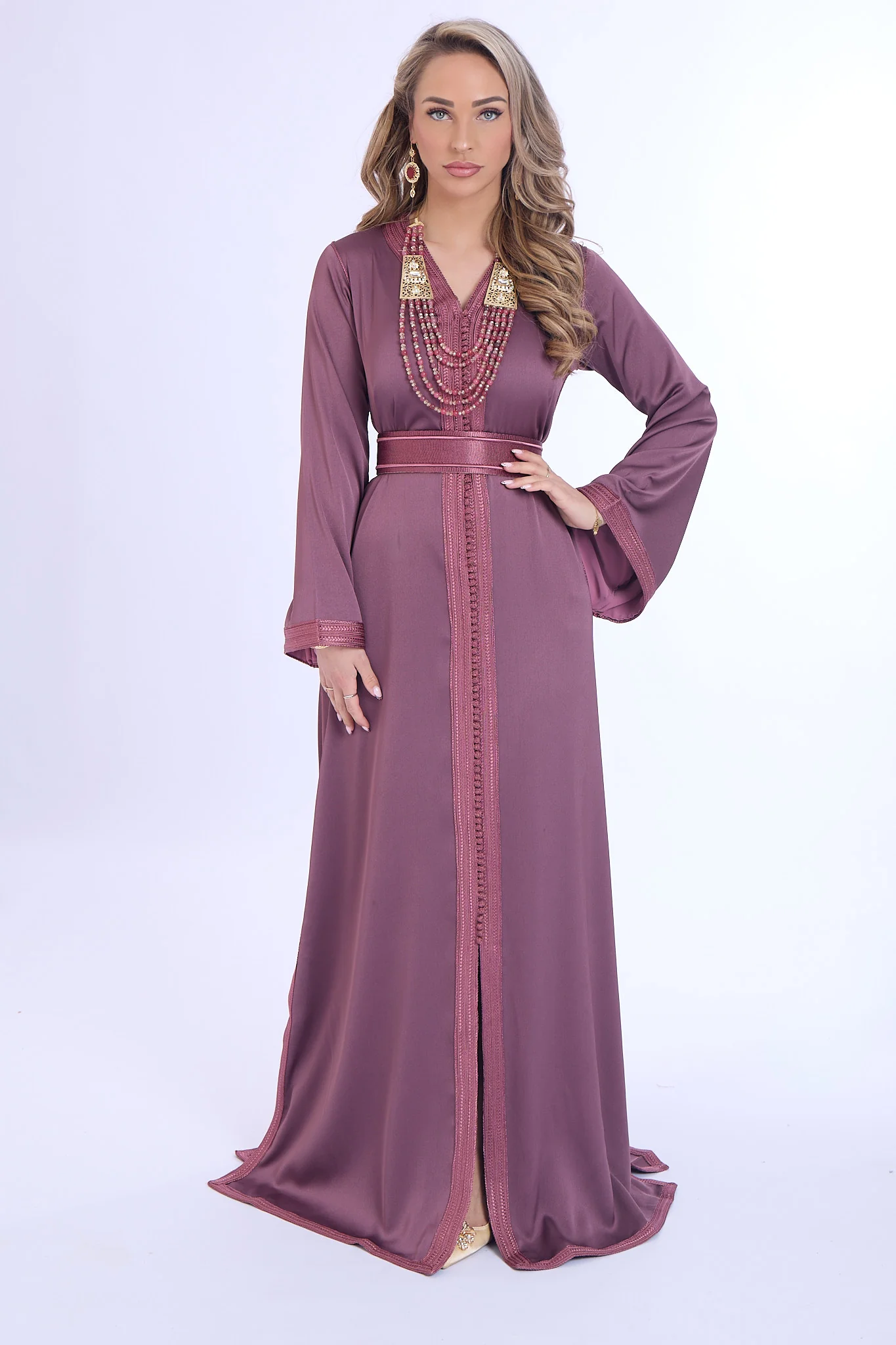 Caftan Imaan Taupe - Image 3