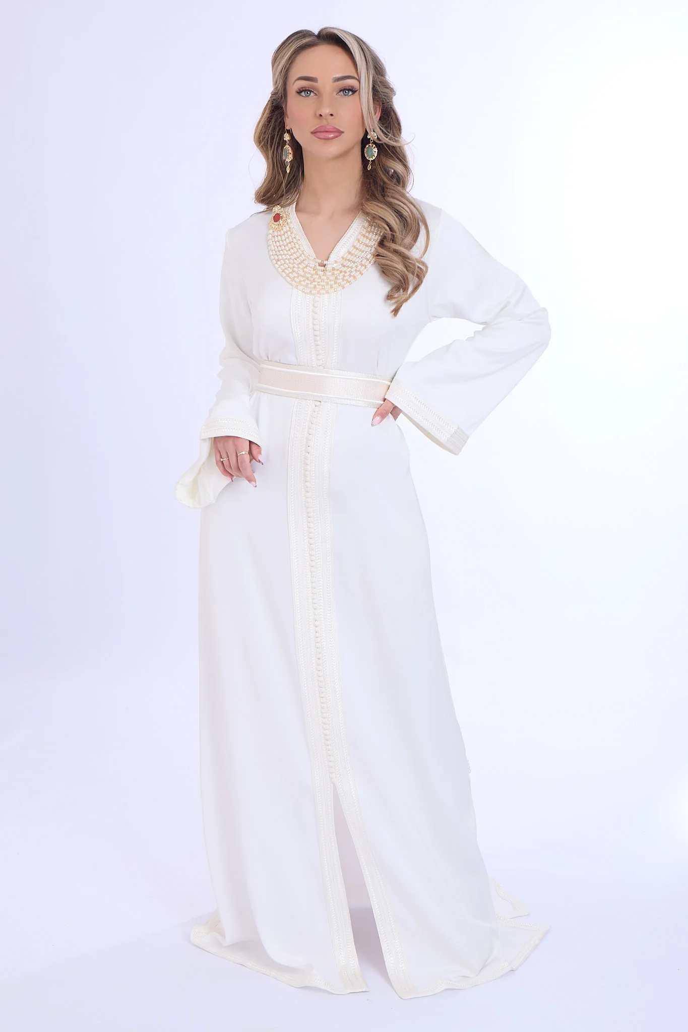 Caftan Imaan White - Image 7
