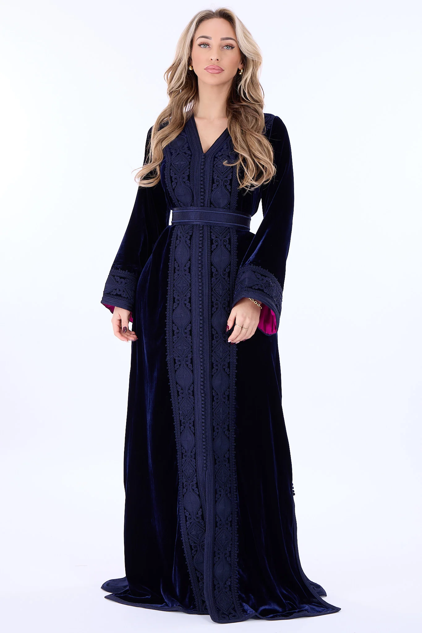 Caftan Ines Oxfordblue - Image 4