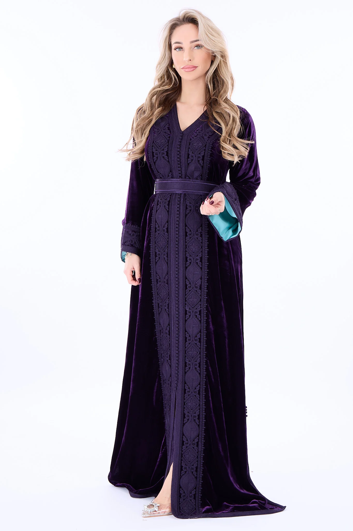 Caftan Ines Purple - Image 2
