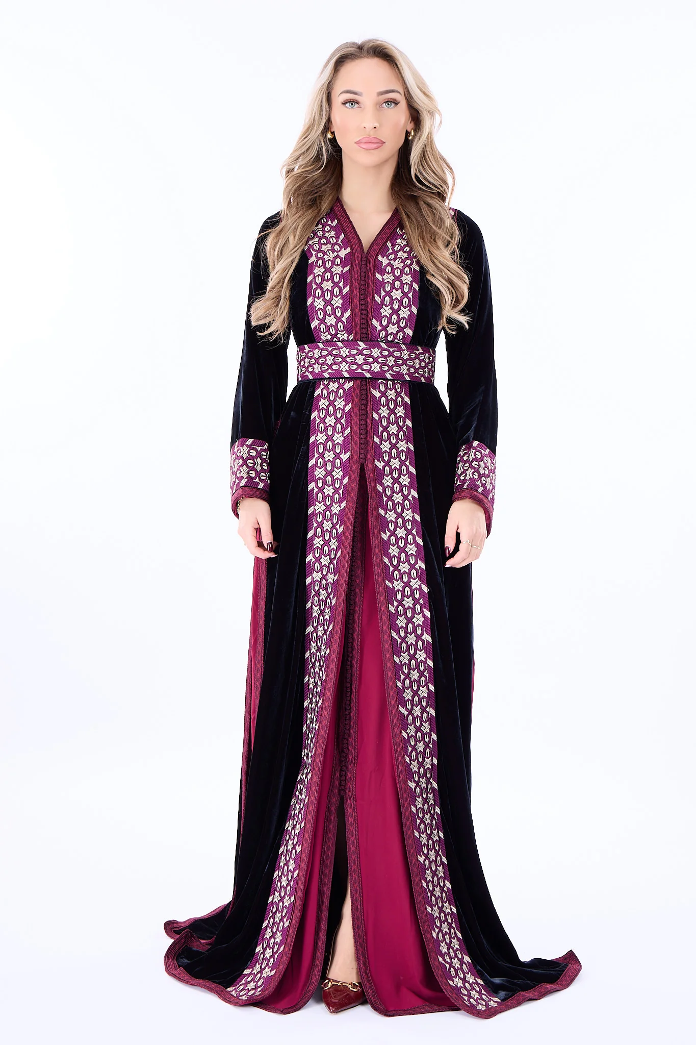 Caftan Isra Pomegrante - Image 2