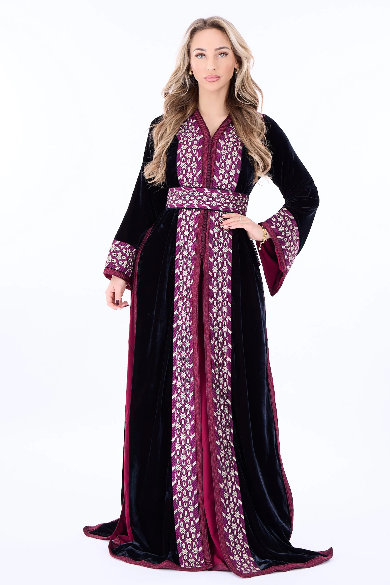 Caftan Isra Pomegrante - Image 3