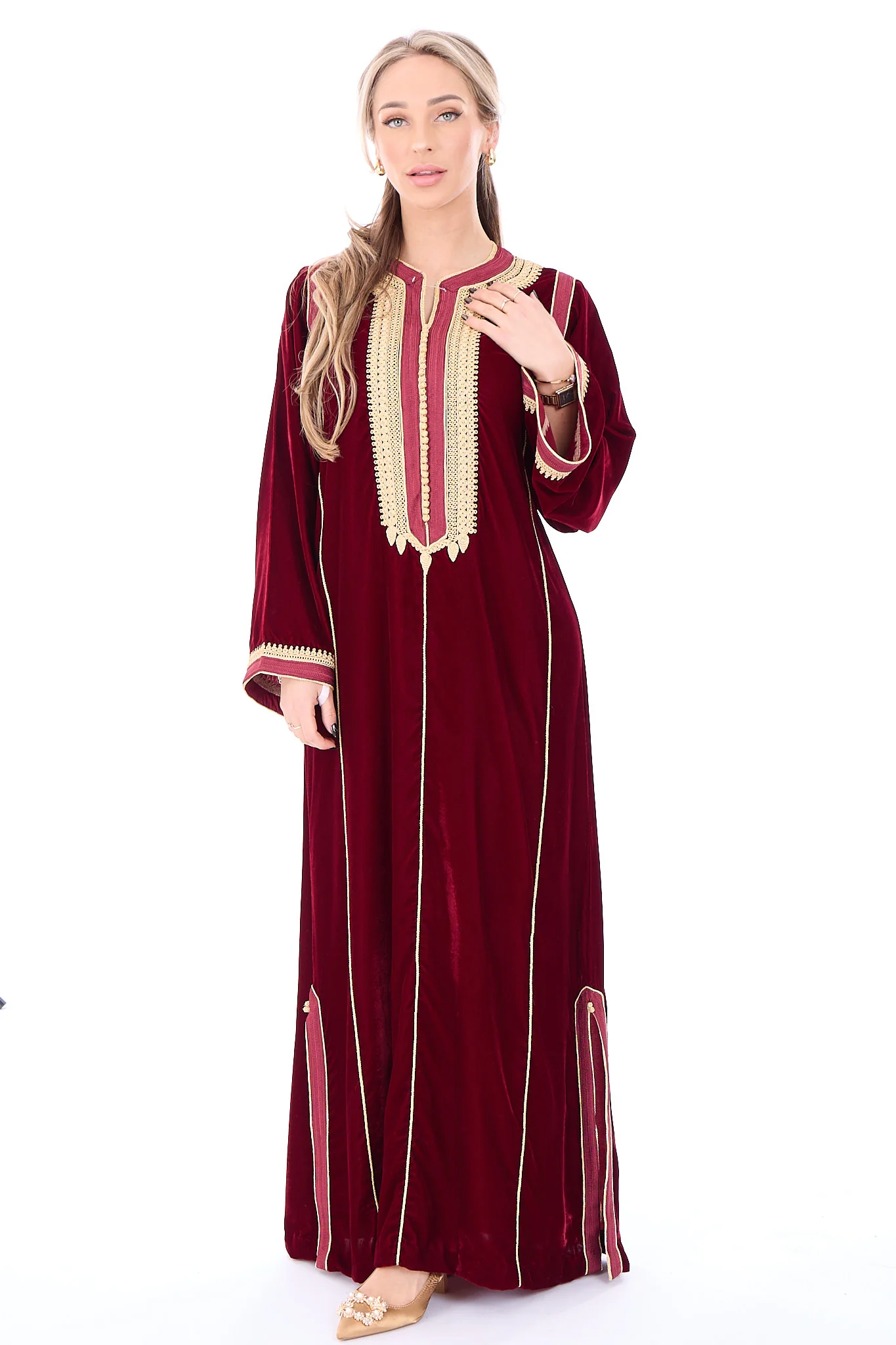 Caftan Lana Pomegrante - Image 5