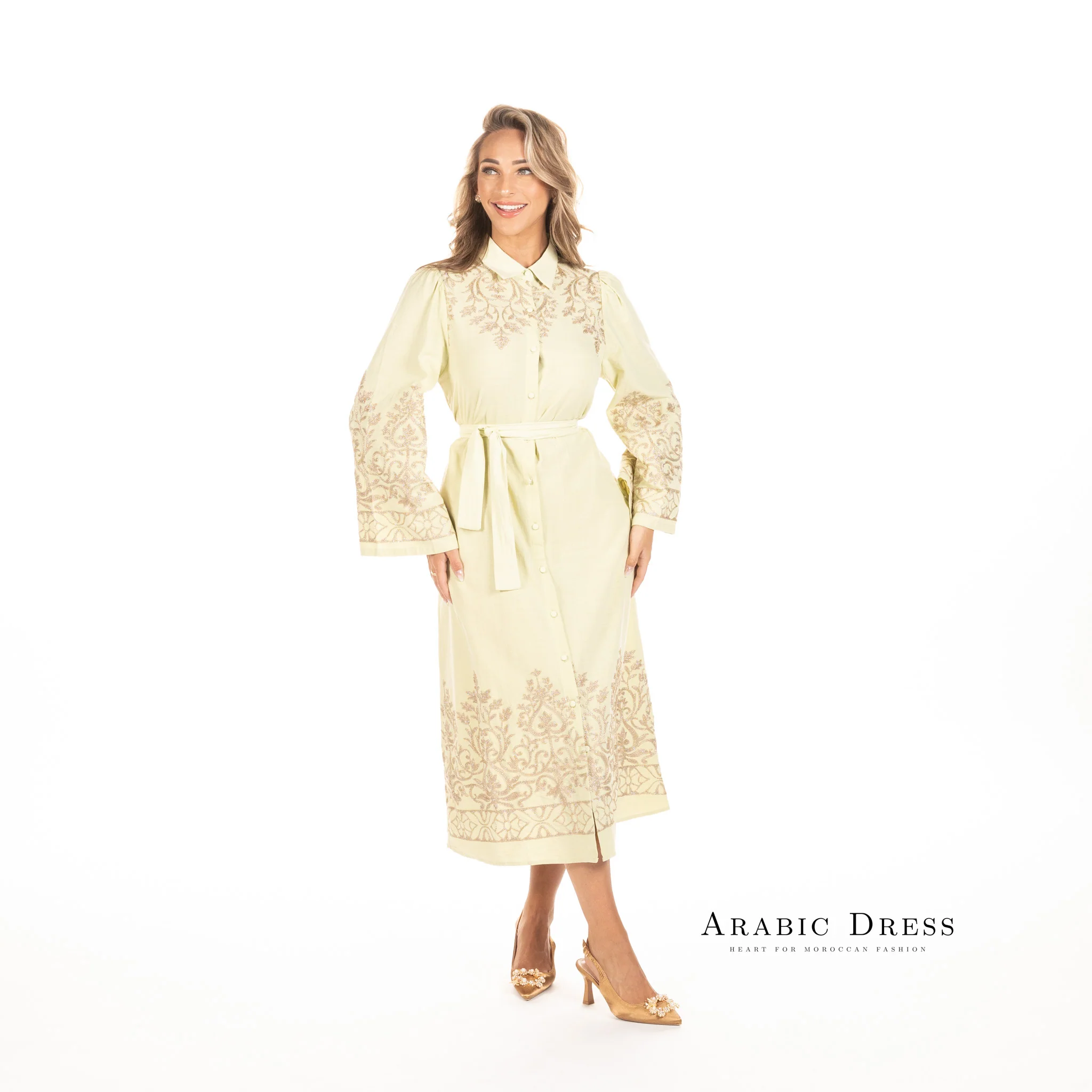 Caftan Lara Green - Image 7