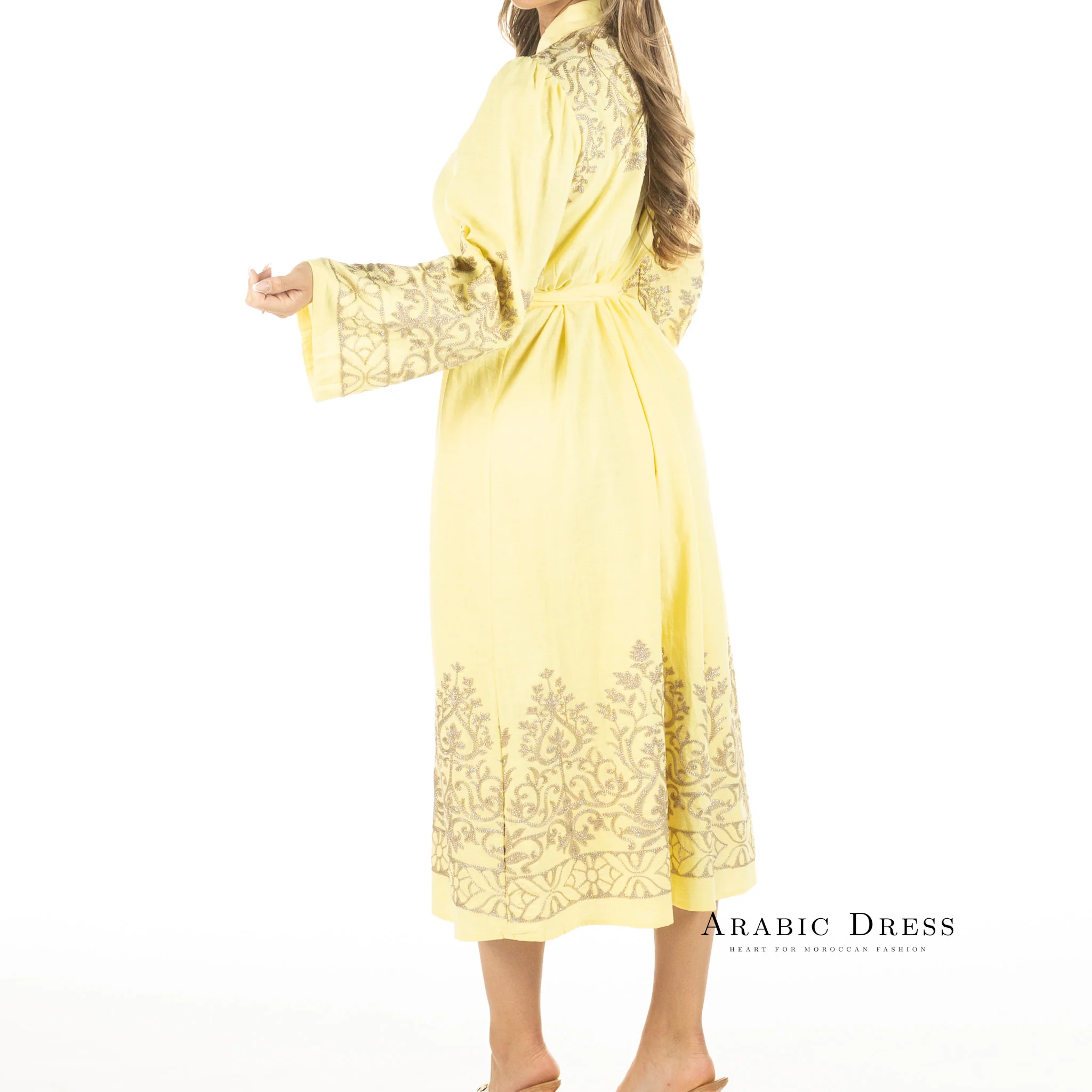 Caftan Lara Yellow - Image 4