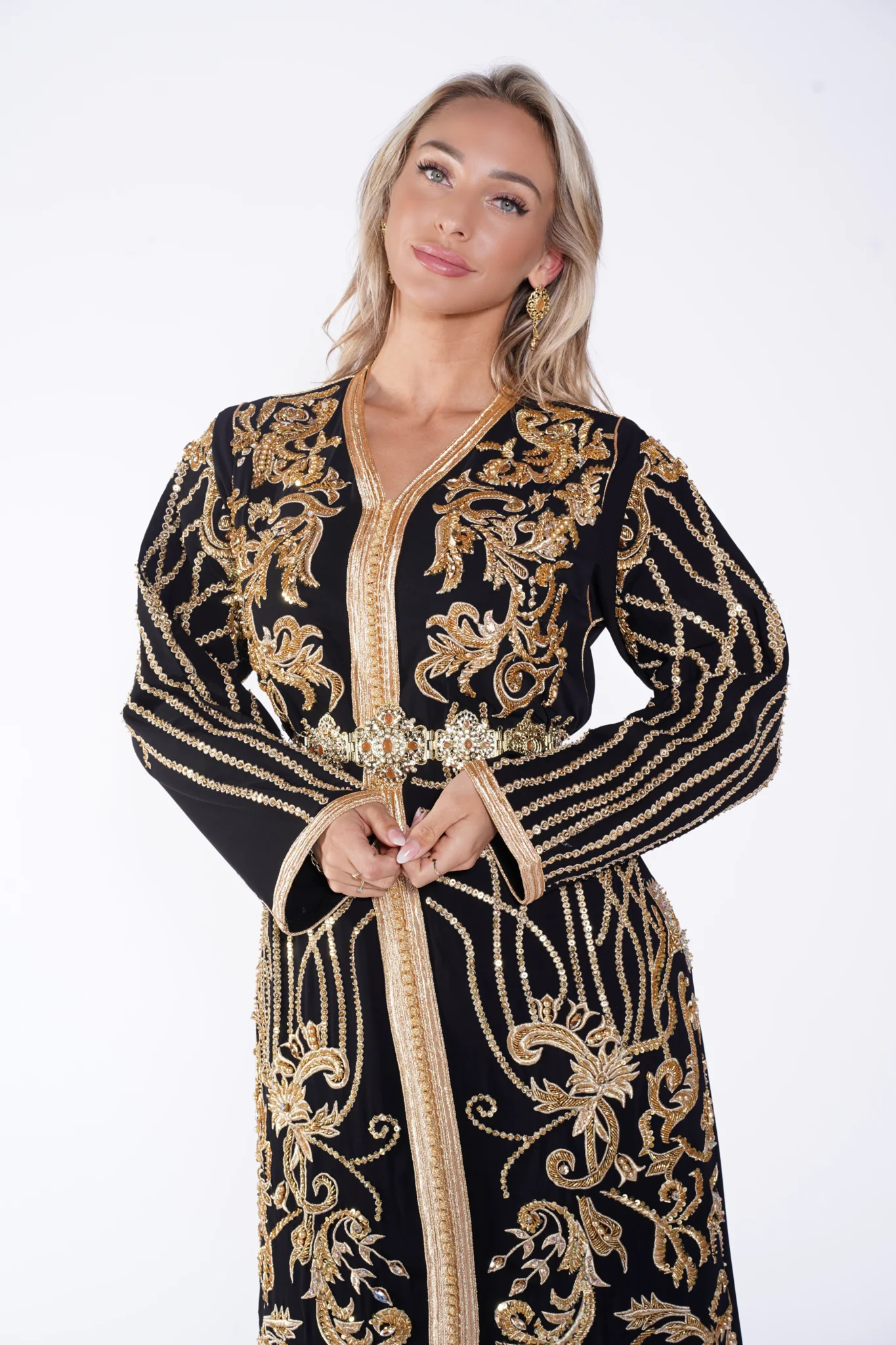 Caftan Liyana Black