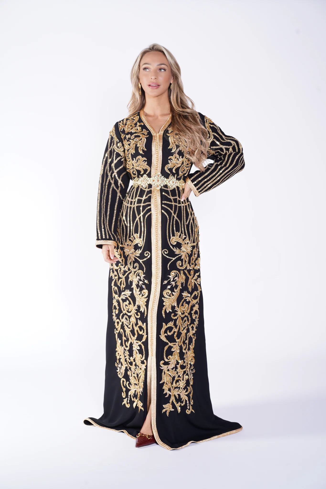 Caftan Liyana Black - Image 6