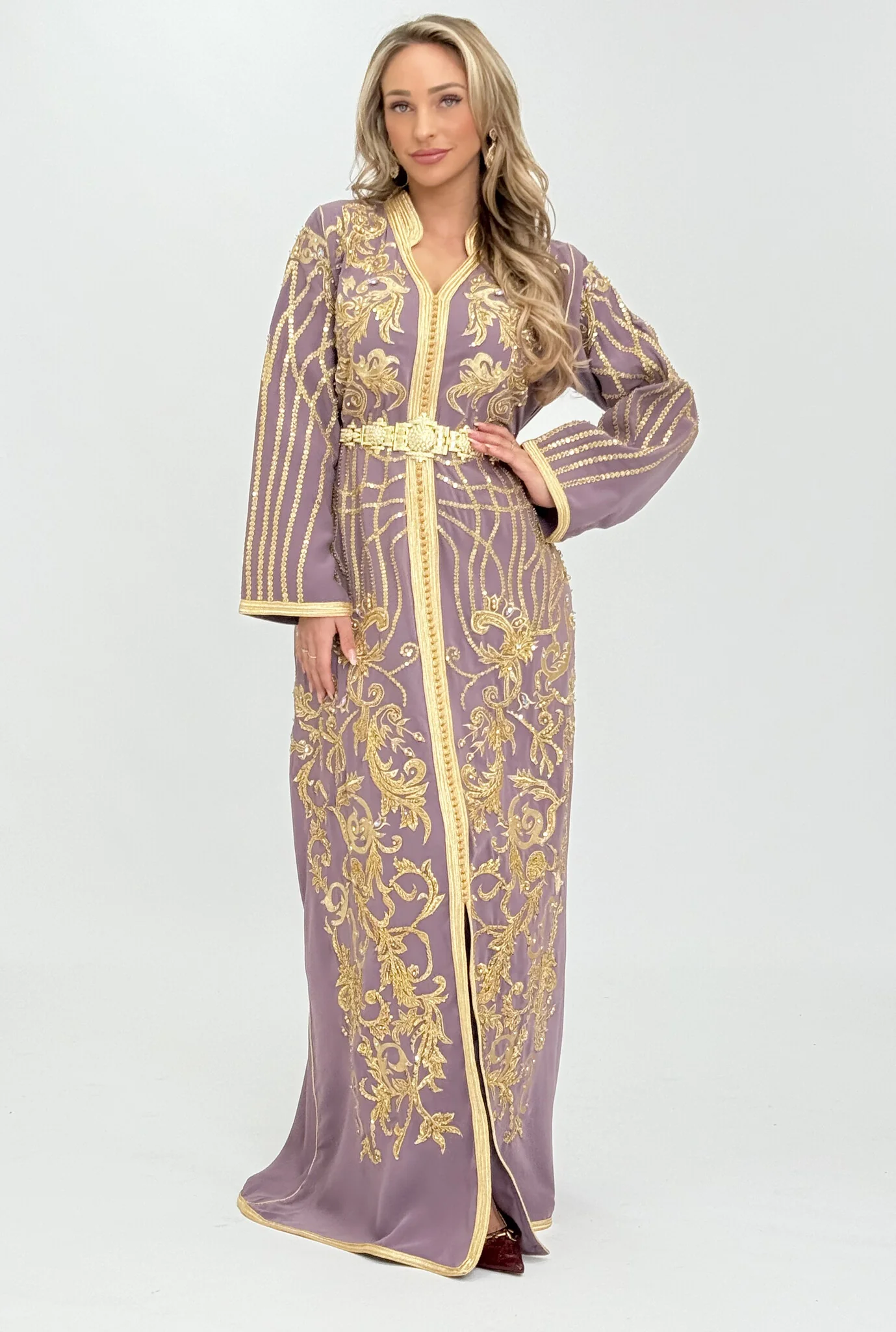 Caftan Liyana Purple - Image 5