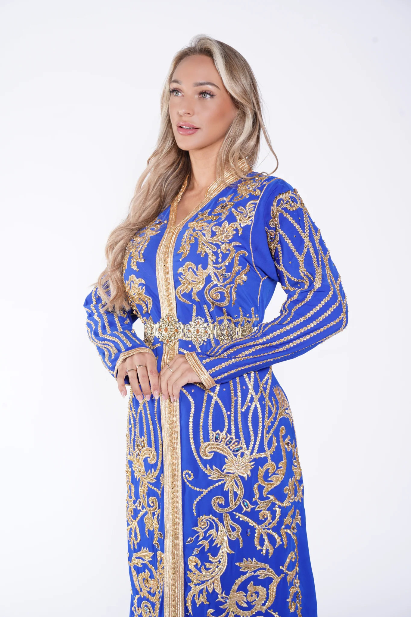 Caftan Liyana Royalblue