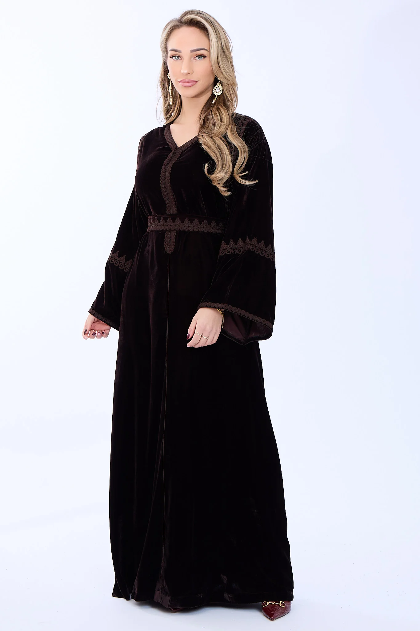 Caftan Majda Brown - Image 2