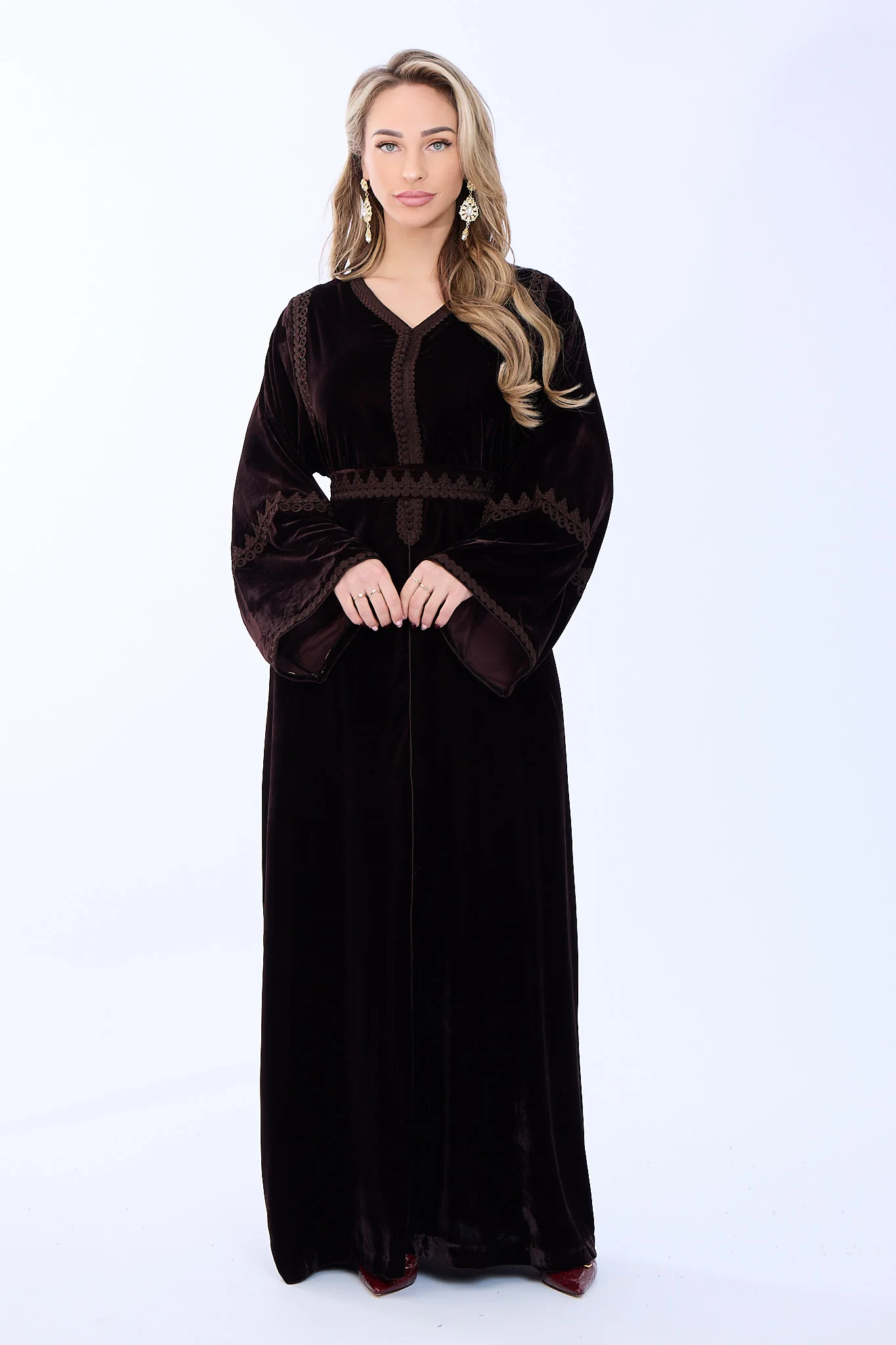Caftan Majda Brown - Image 3