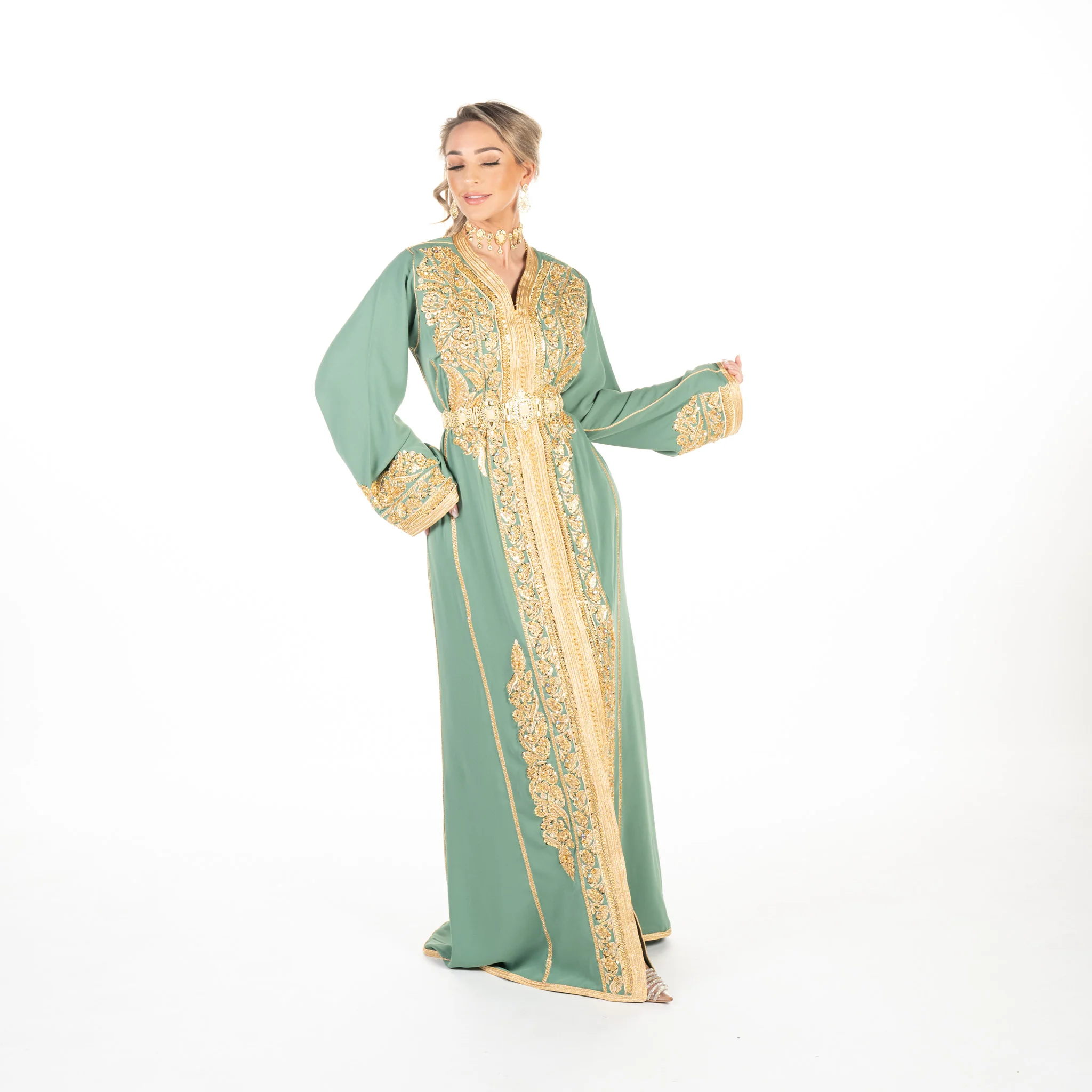 Caftan Malak Green - Image 4