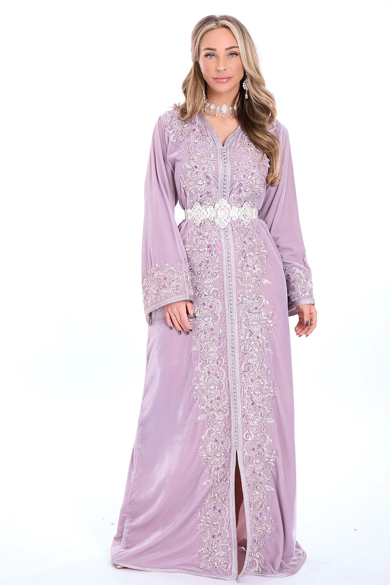 Caftan Marwa Thistle - Image 2