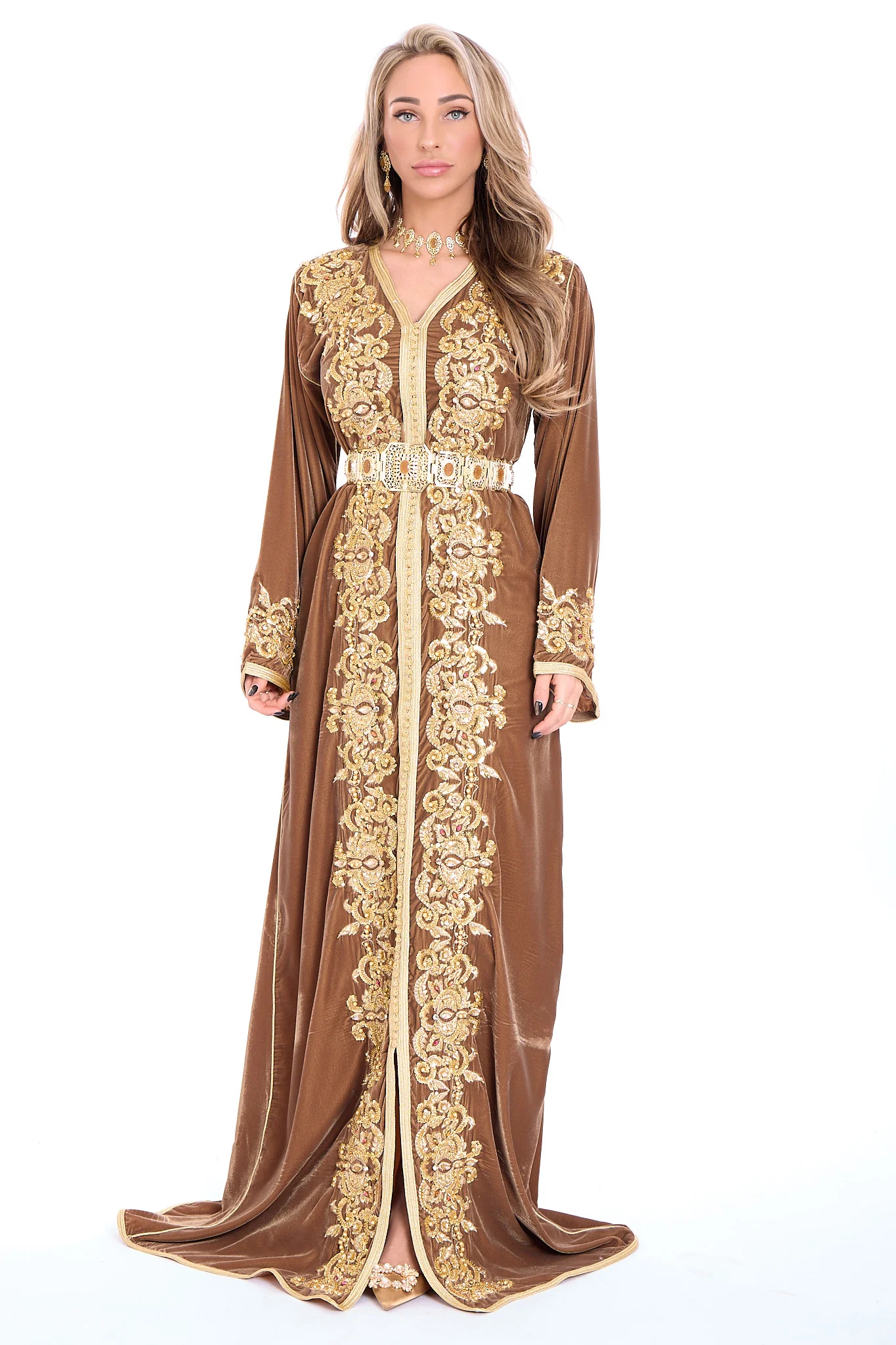 Caftan Marwa Brown - Image 2