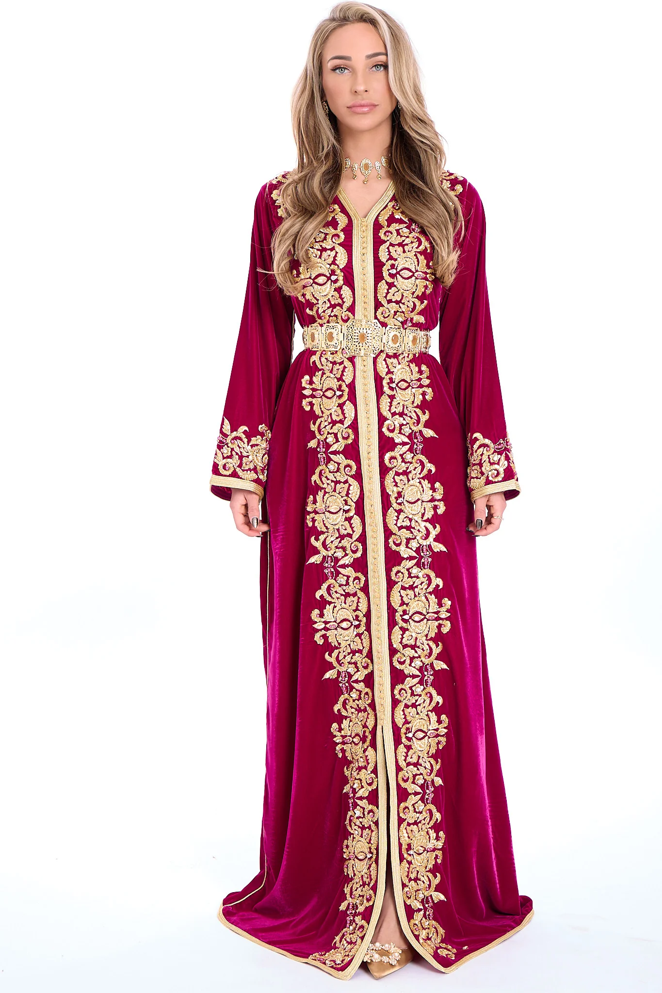 Caftan Marwa Magenta - Image 2