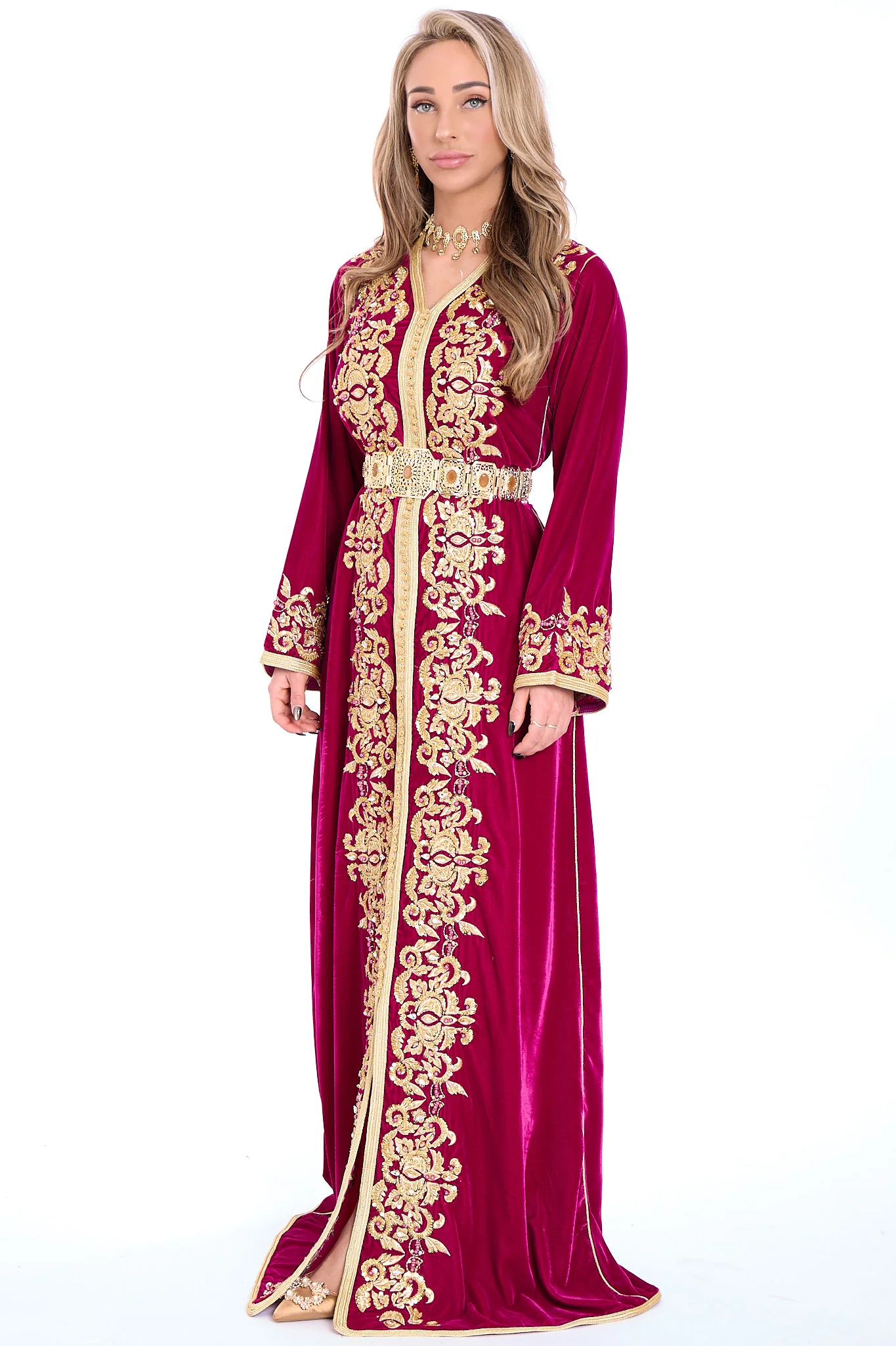 Caftan Marwa Magenta - Image 5
