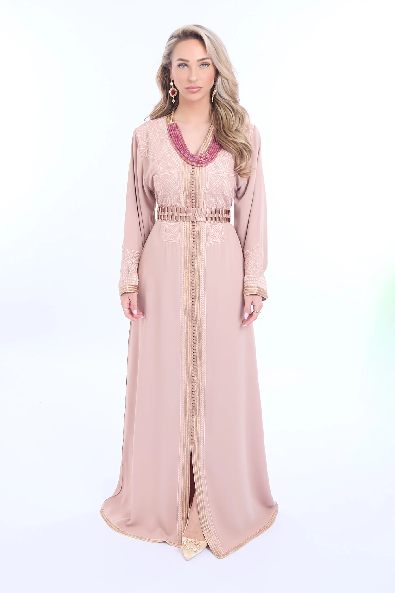 Caftan Nadine Light Salmon - Image 2