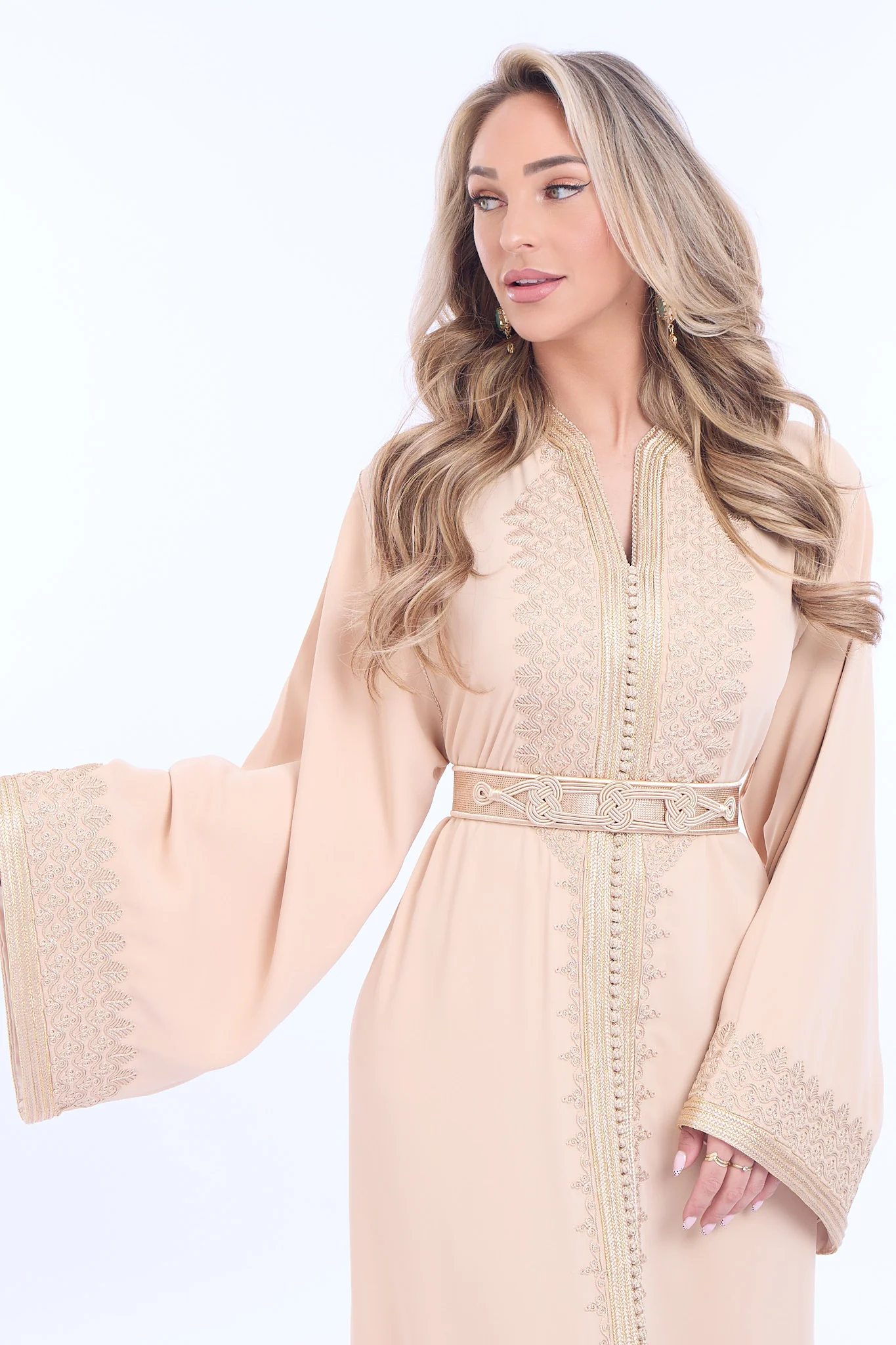 Caftan Maisam Beige - Image 9