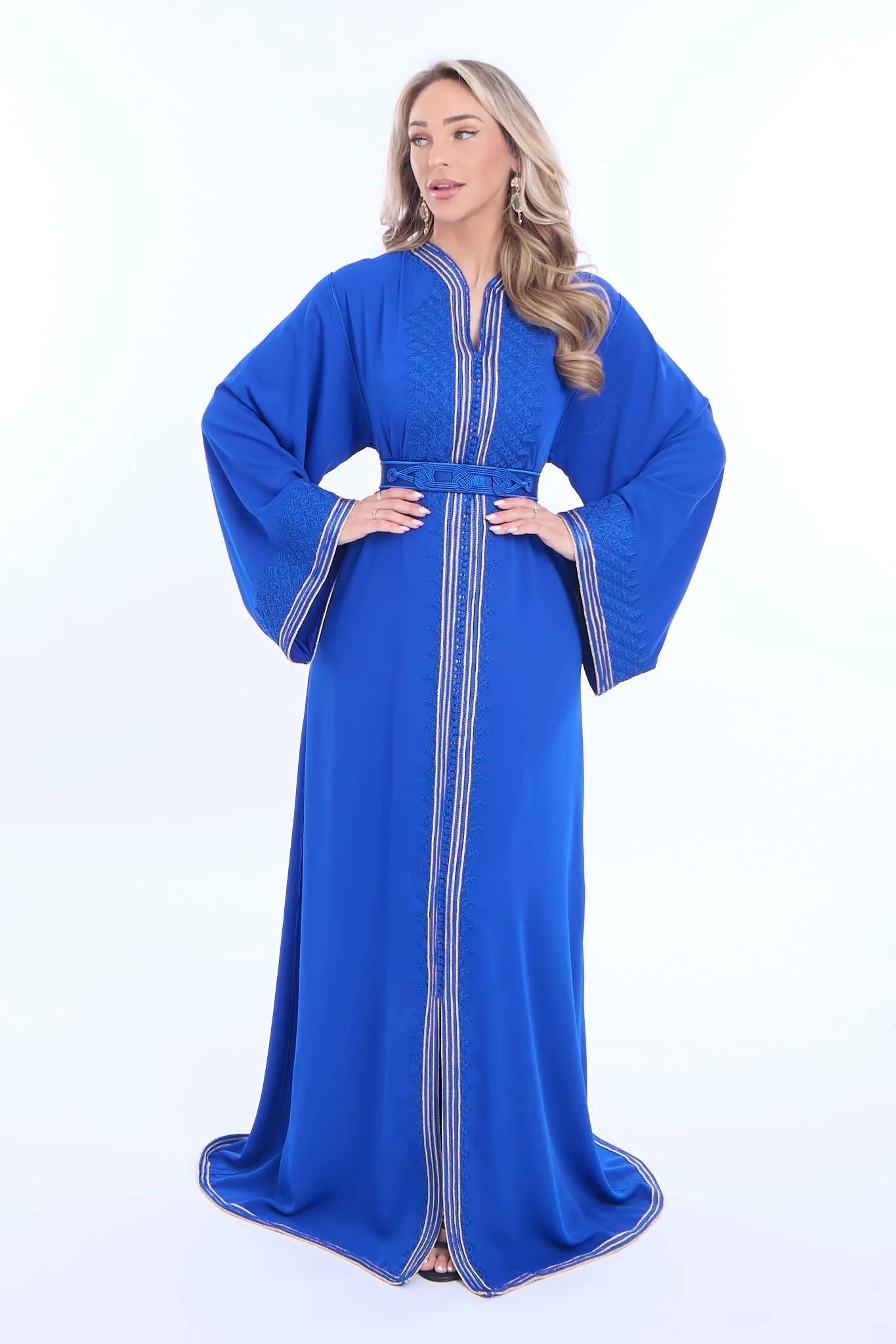 Caftan Maisam Royalblue - Image 4
