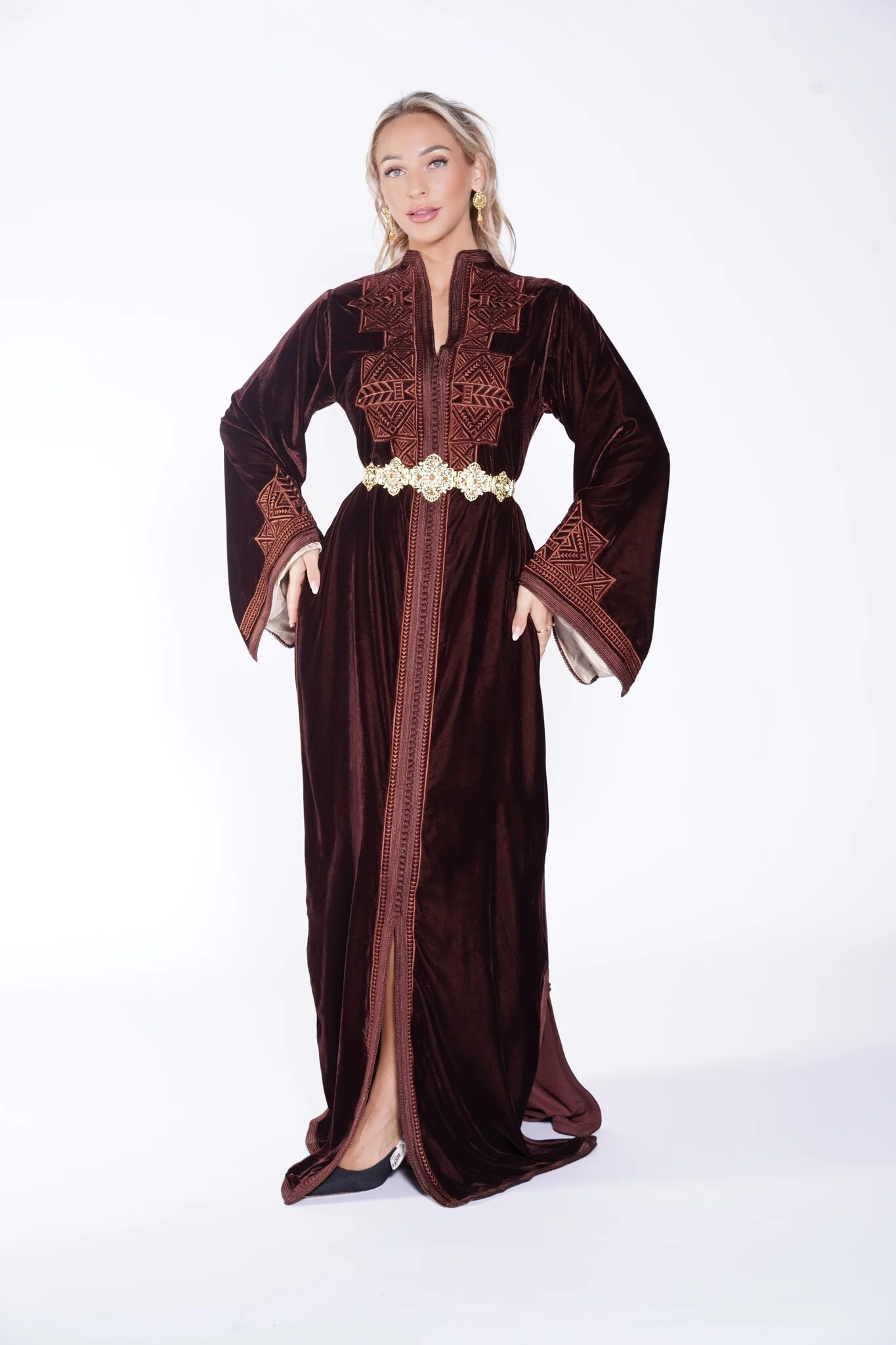 Caftan Naira Brown - Image 5