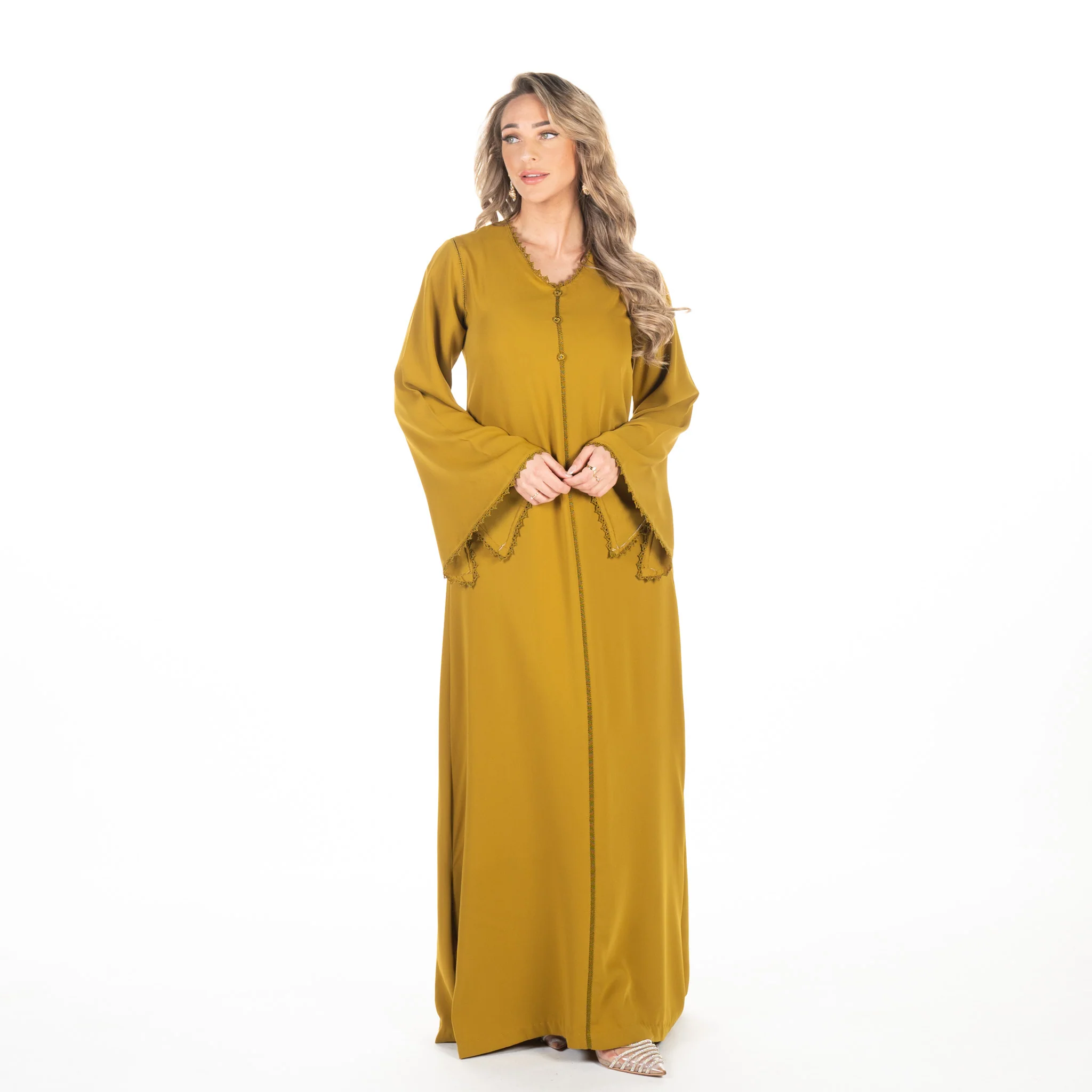 Caftan Nariman Olive Green - Image 3