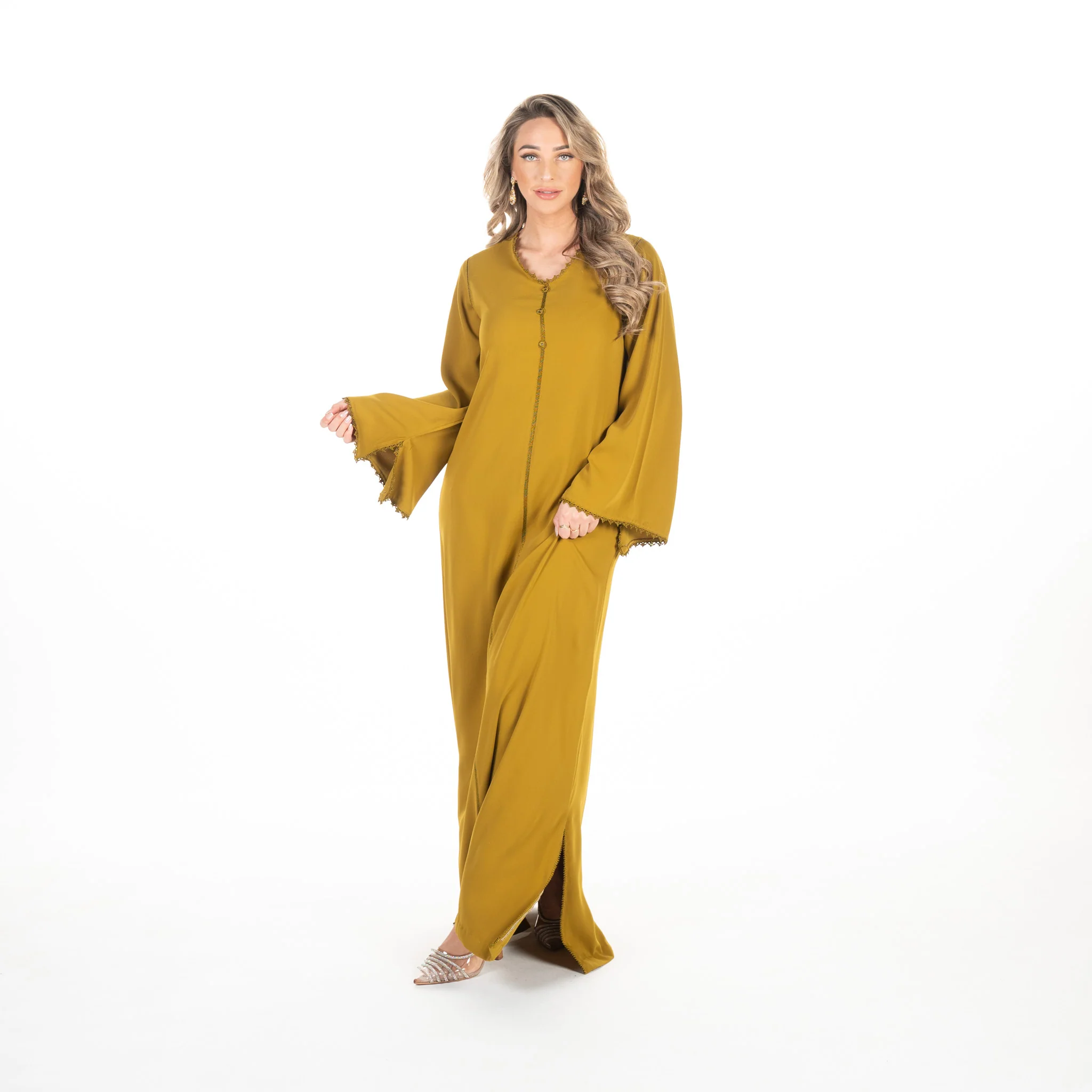 Caftan Nariman Olive Green - Image 6