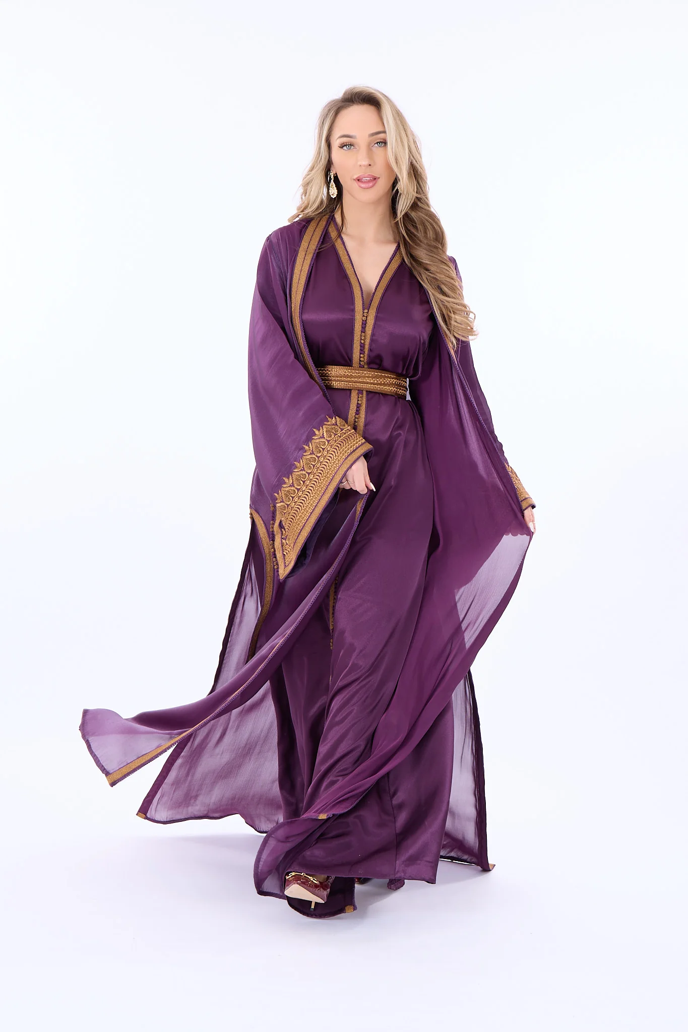 Caftan Narjis Purple - Image 6