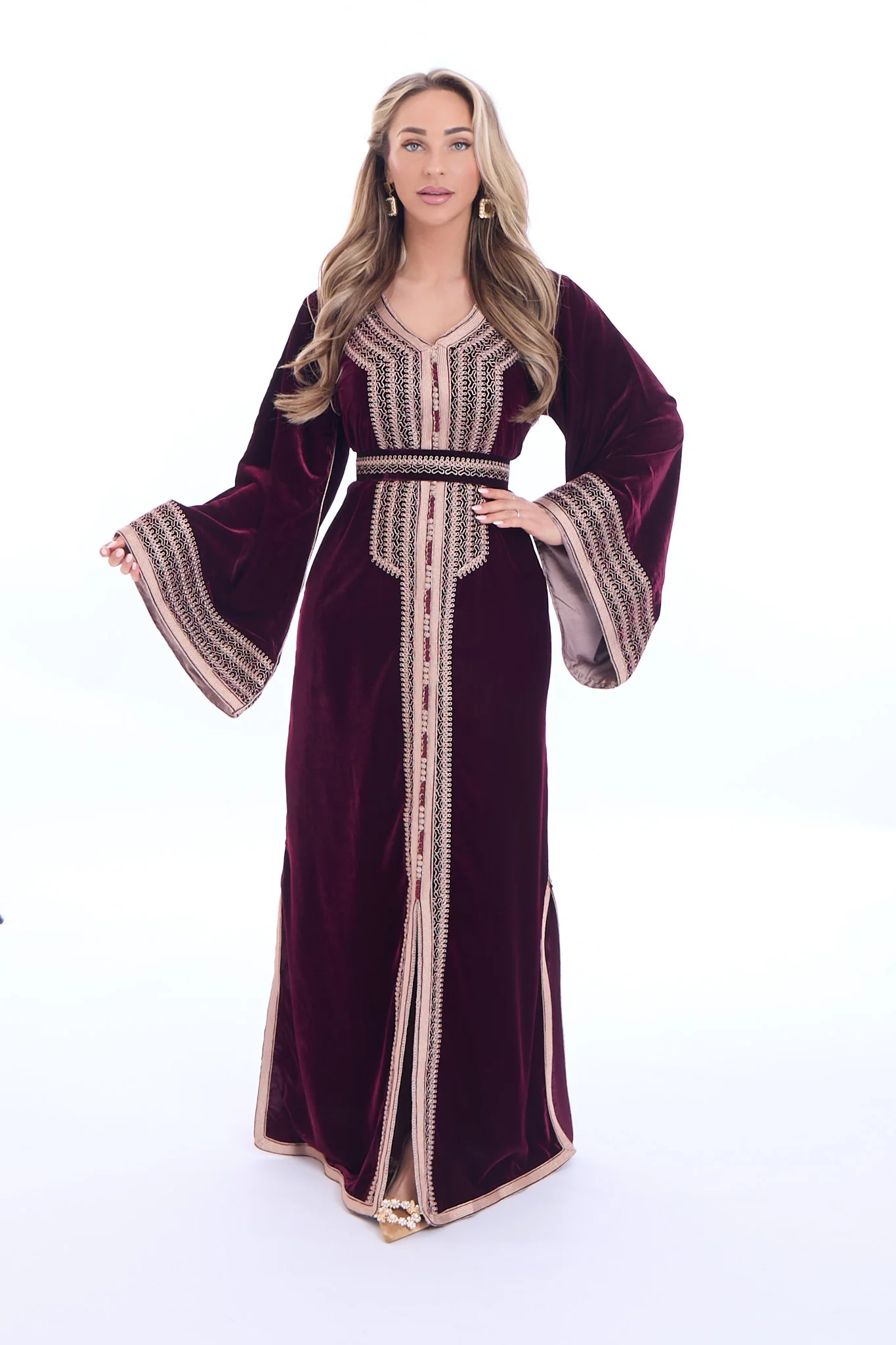 Caftan Huda Pomegrante - Image 2