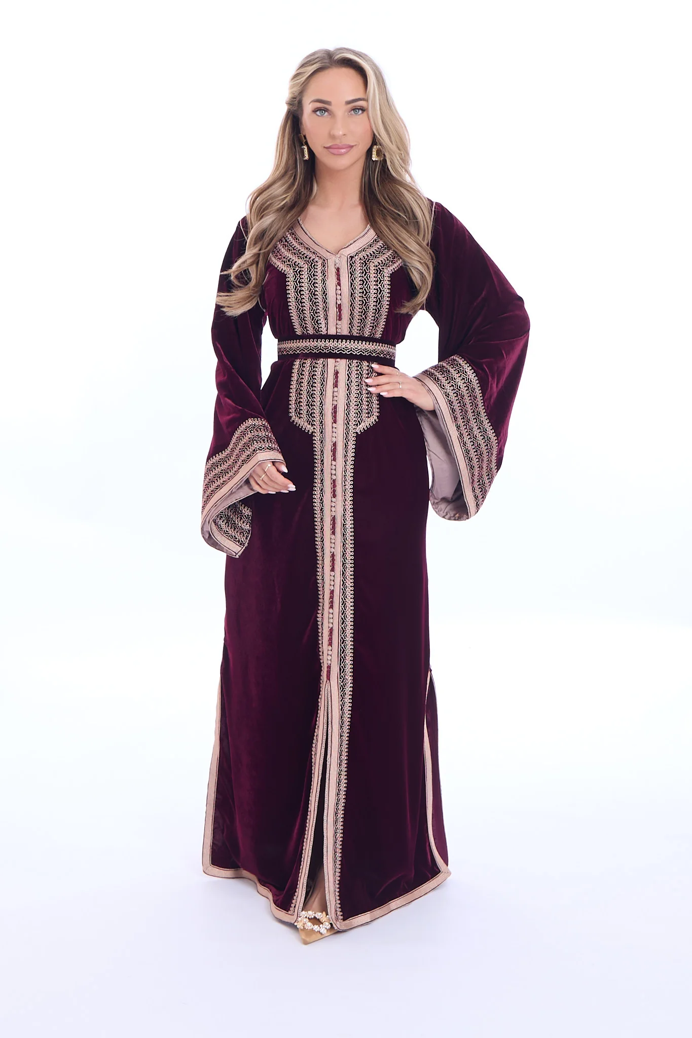 Caftan Huda Pomegrante - Image 3