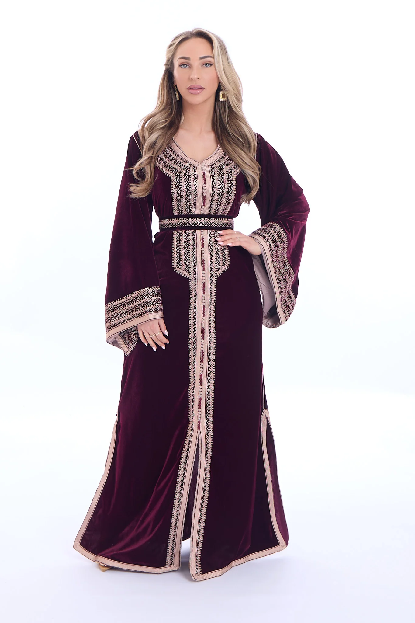 Caftan Huda Pomegrante - Image 4