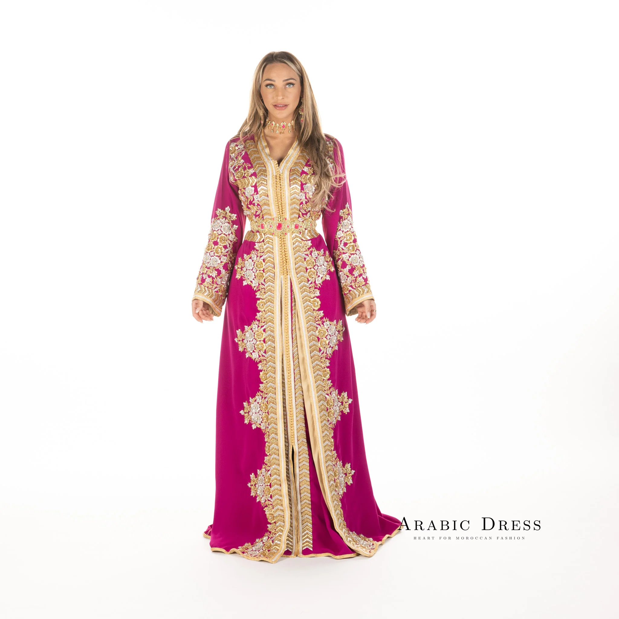 Caftan Nisa Magenta - Image 12